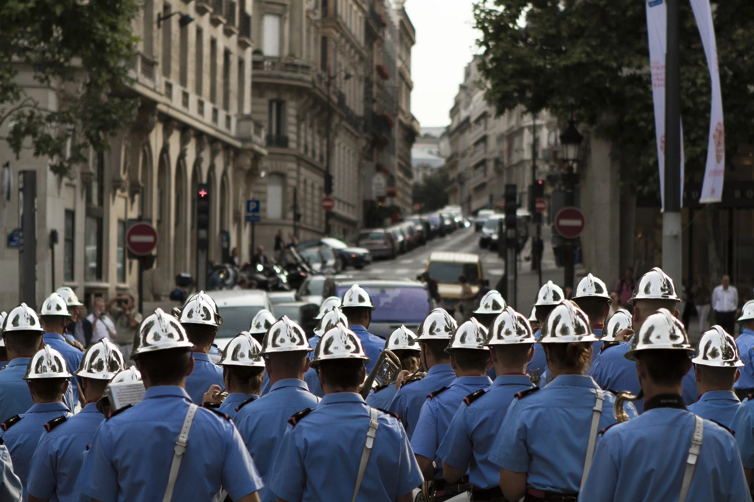 Champs-Élysées, Paris La Troisième République Parade