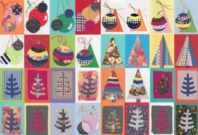 Christmas card making workshop