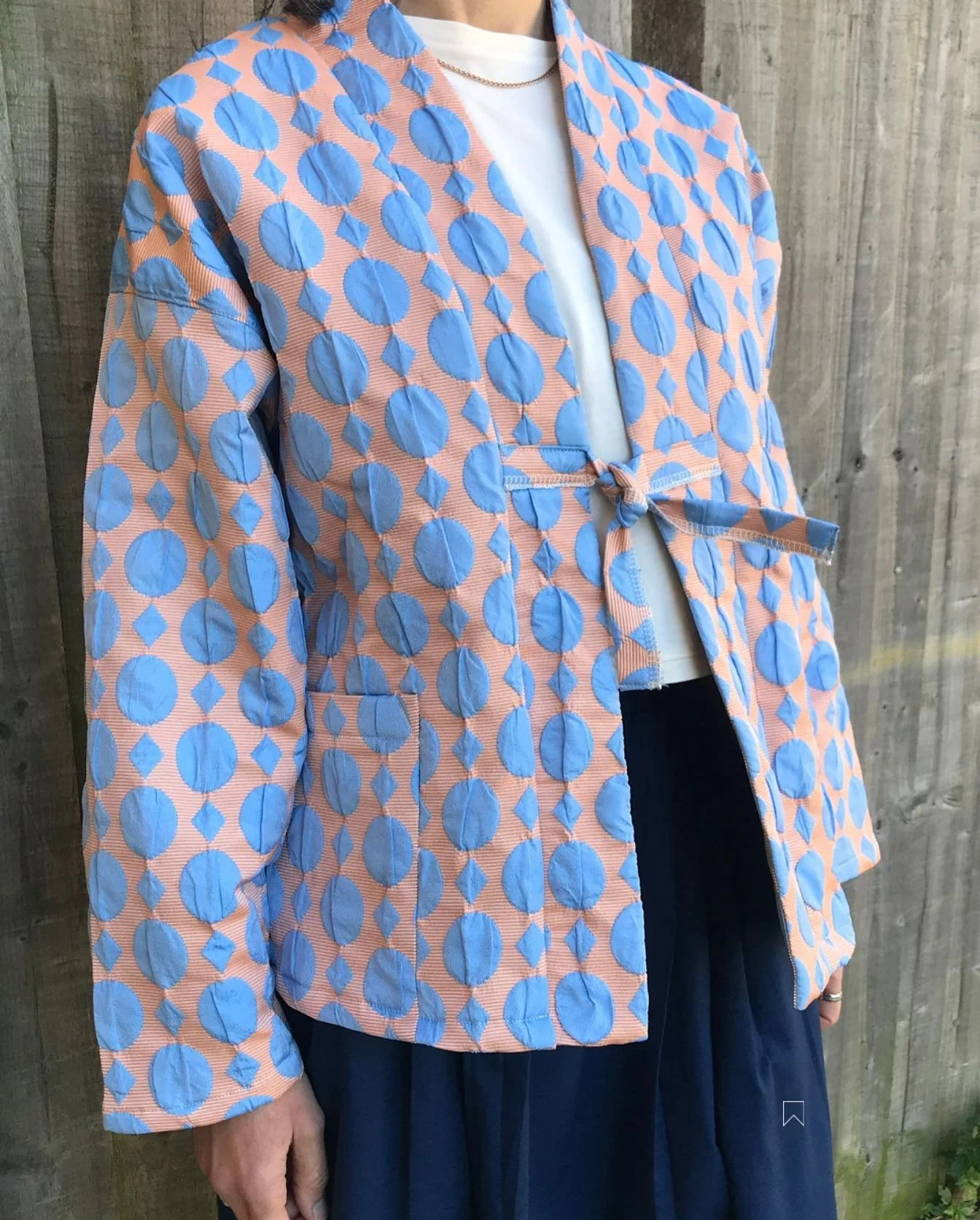 Another piece in our new drop! Limited edition Kimono jacket - ‘Porcelain Veil’ ✨ Handmade in our studio from reclaimed fabrics. Have a look online or visit our Nunhead shop to try one on!
📍 40 Nunhead Green 
⏰ Open weekdays 10-5pm 
🗓️
