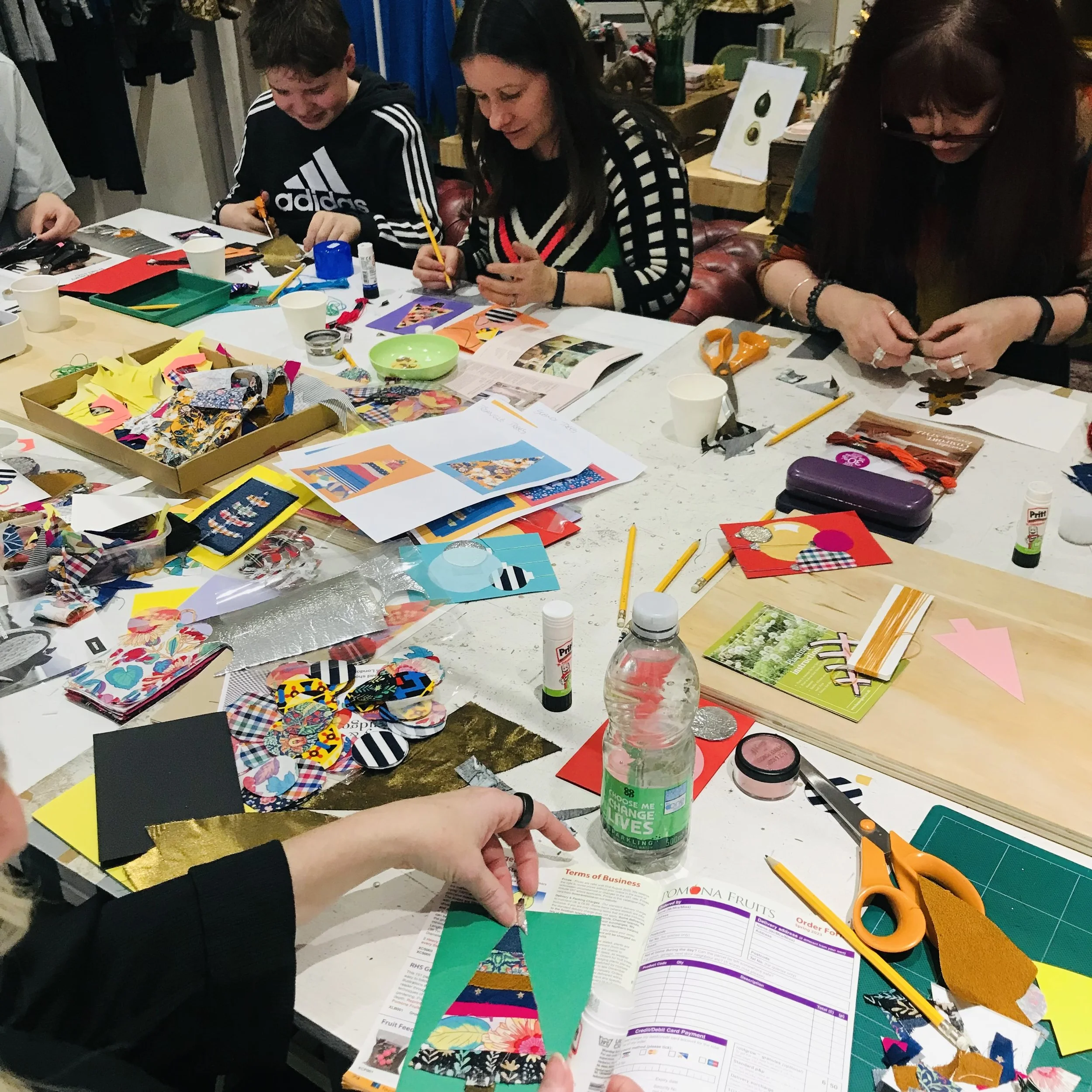 Handmade Christmas Card Workshop with Nel Haynes November 20th 6.30pm-9pm