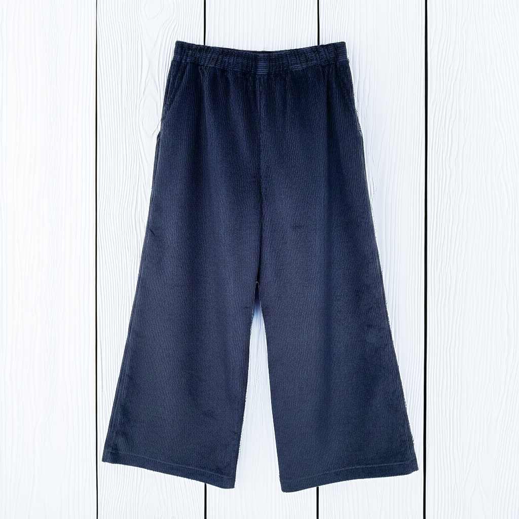 Celeste Culottes | Navy Cord