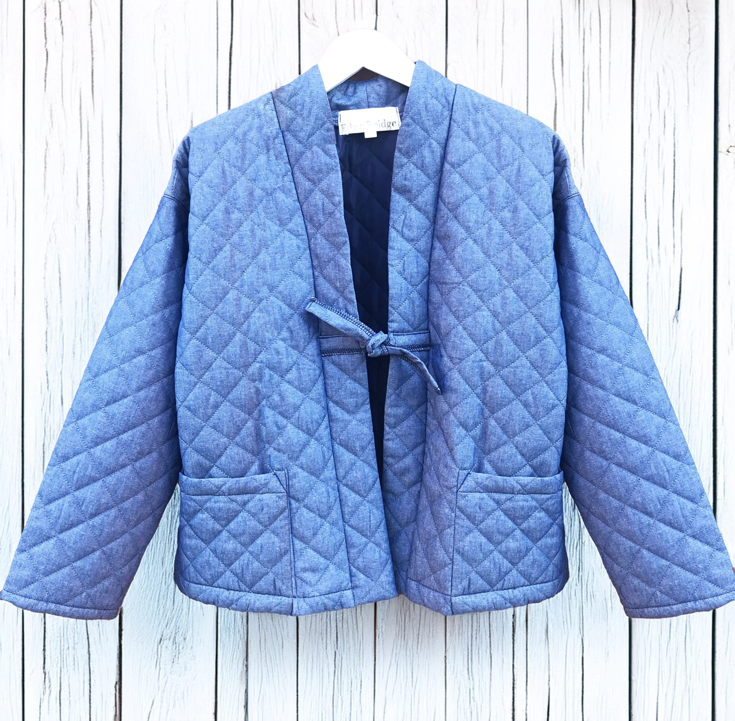 Kimono Chore Jacket | Quilted Denim