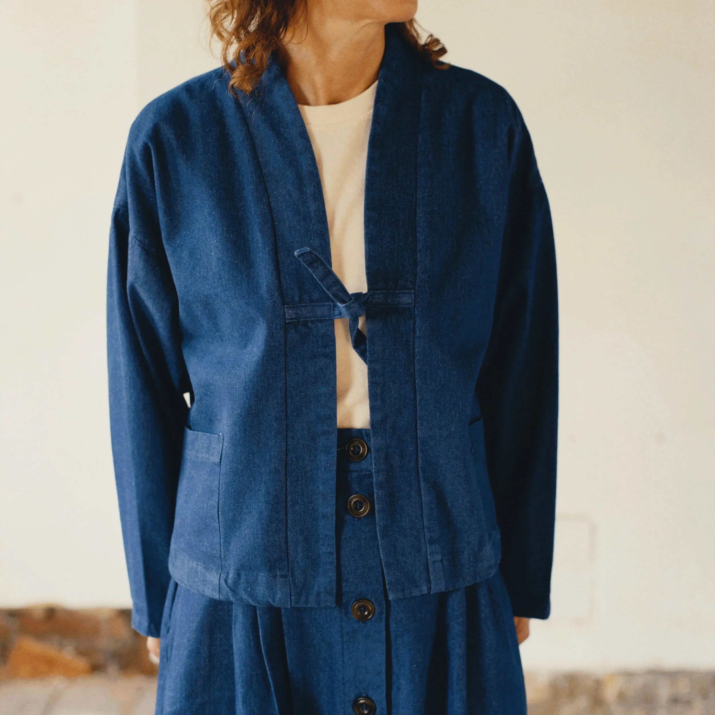 Kimono Jacket | Denim