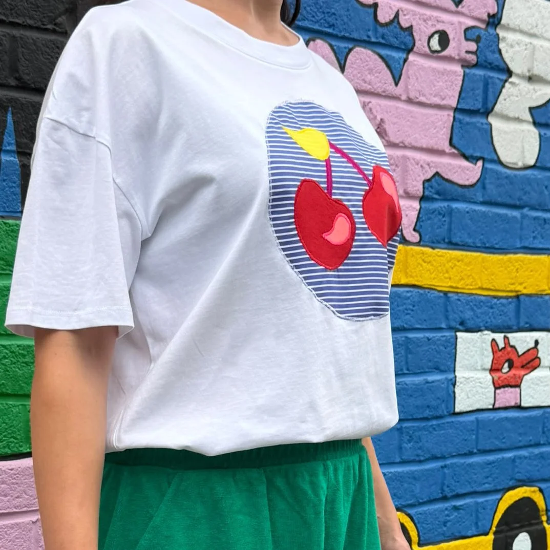 The Organic T-shirt | Cobalt Motif