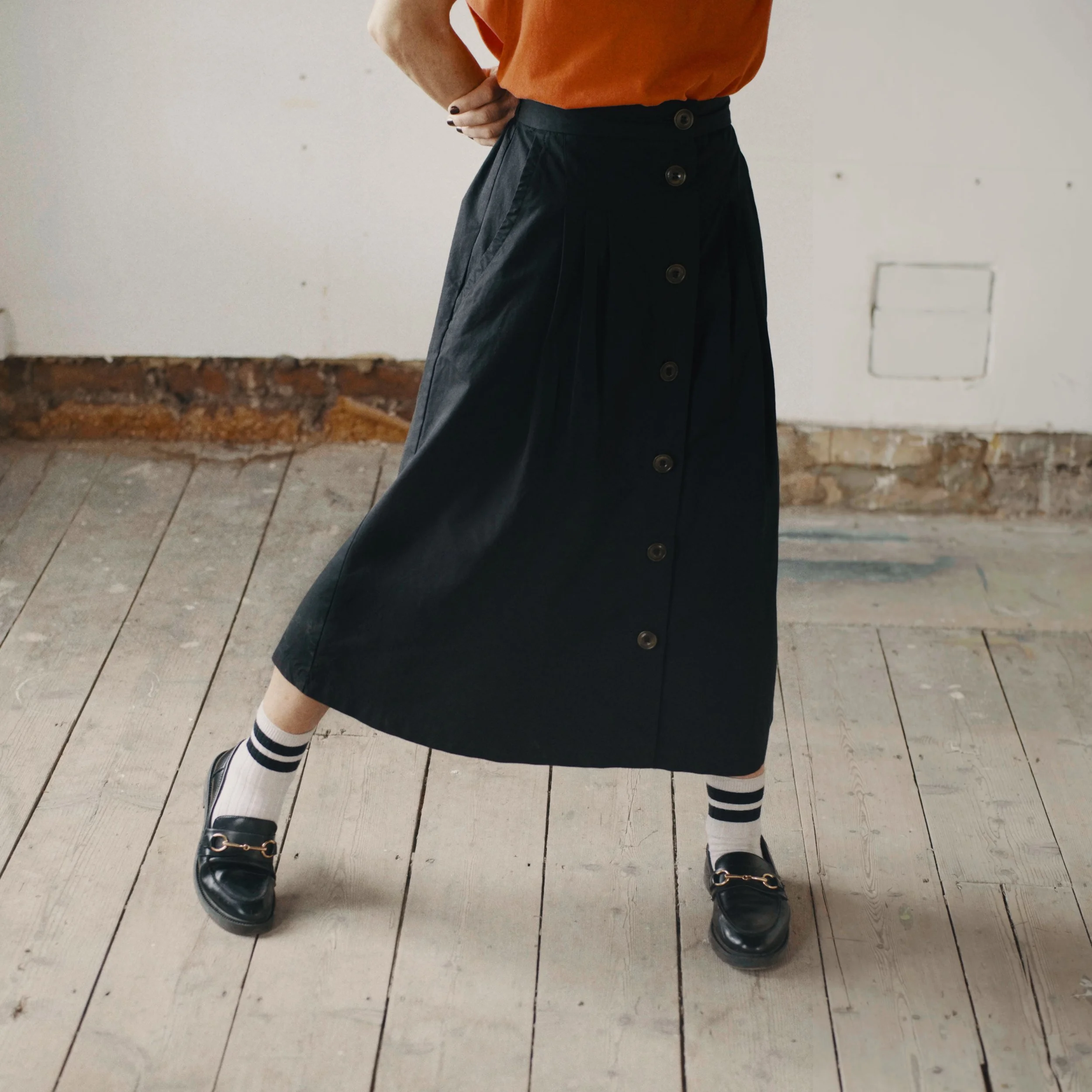 black cotton skirt front 1.jpg