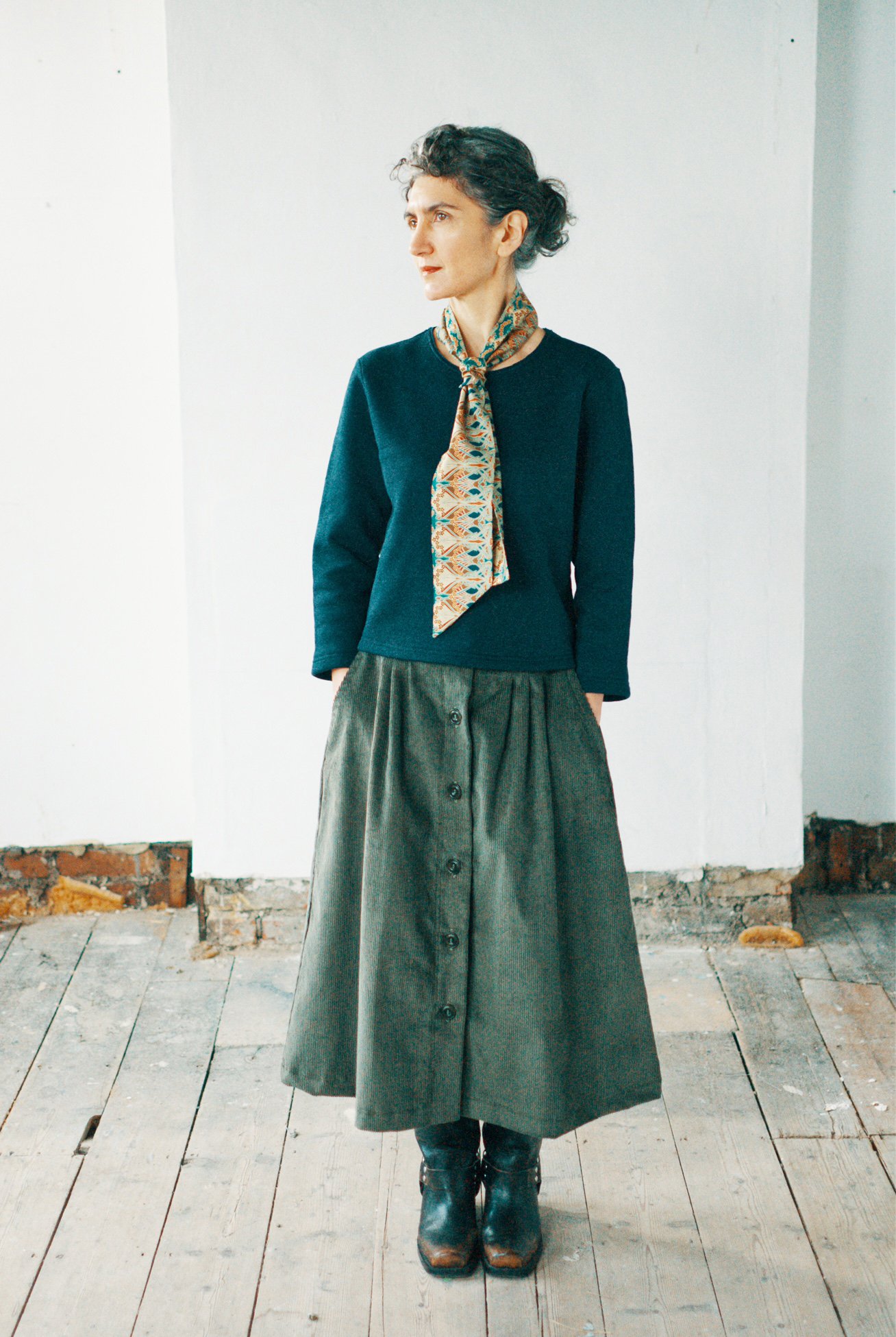 navy sweat and cord skirt.jpg
