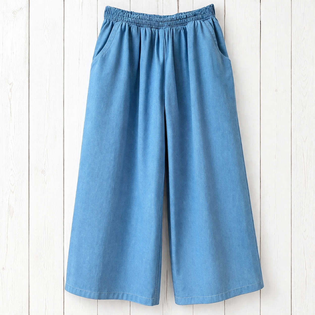 Celeste Culottes | Soft light Denim