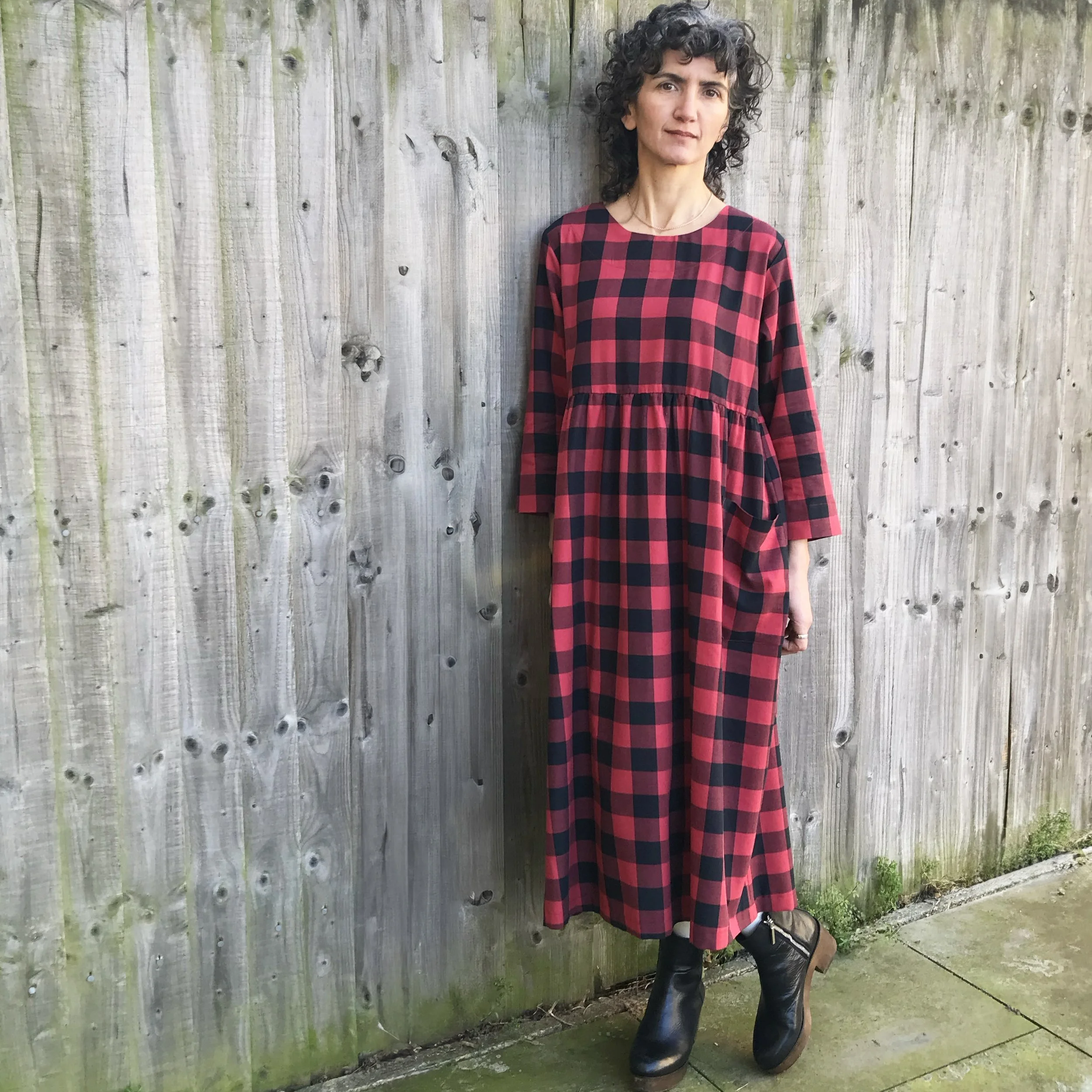 sonia in check dress 1.jpg