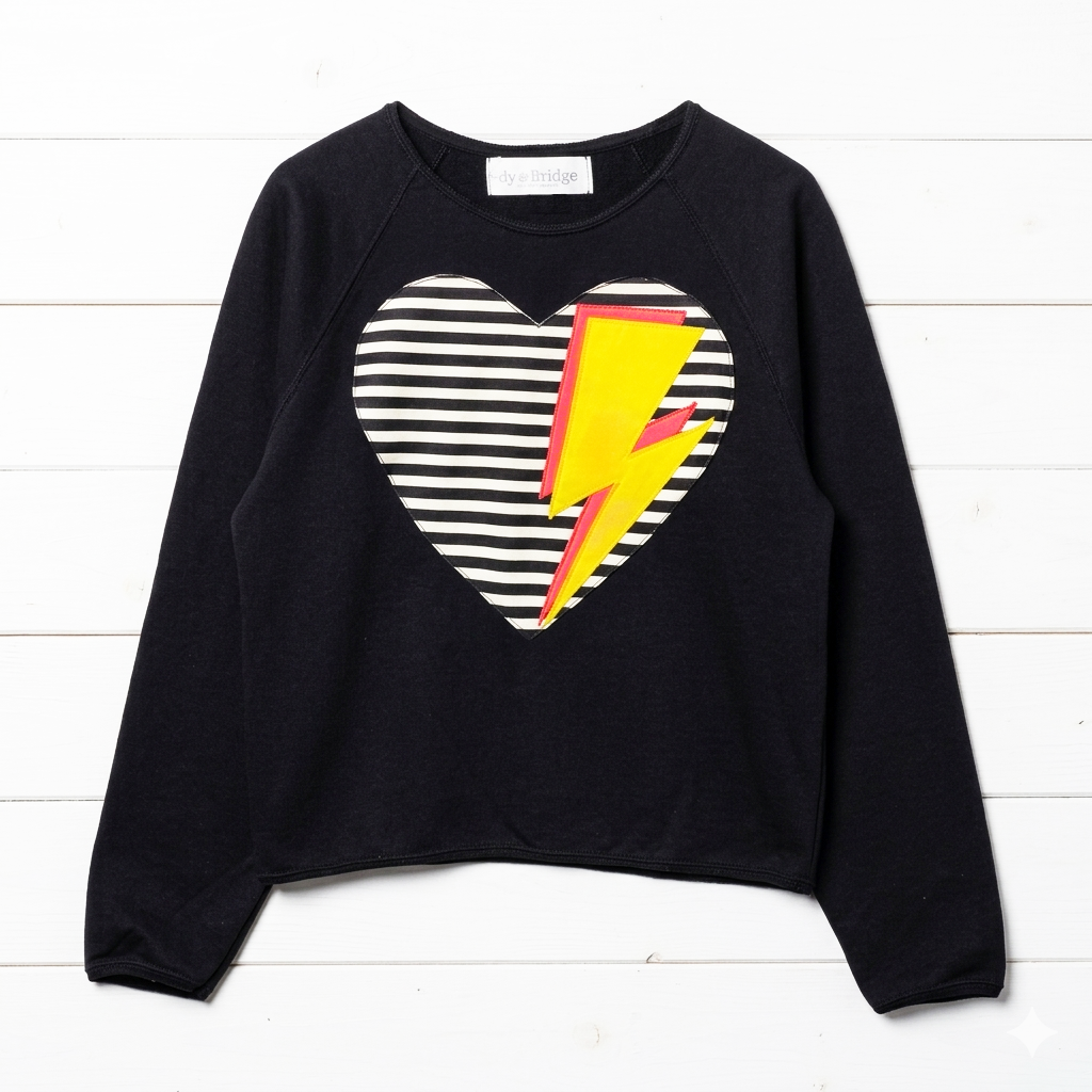 Lightening Heart Jumper | Black