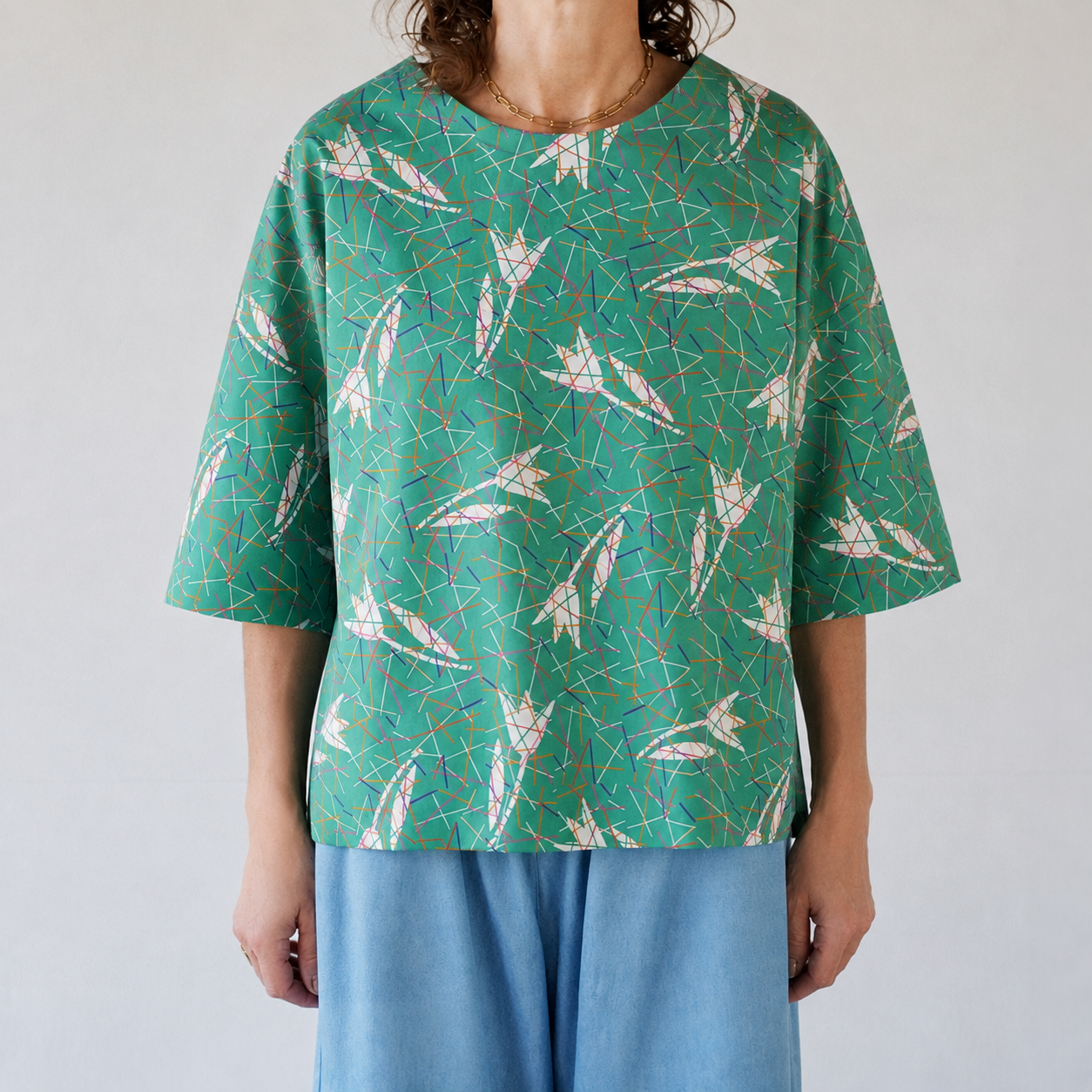 Juliette Top | Liberty Fabric - Pick Up Sticks Tana Lawn