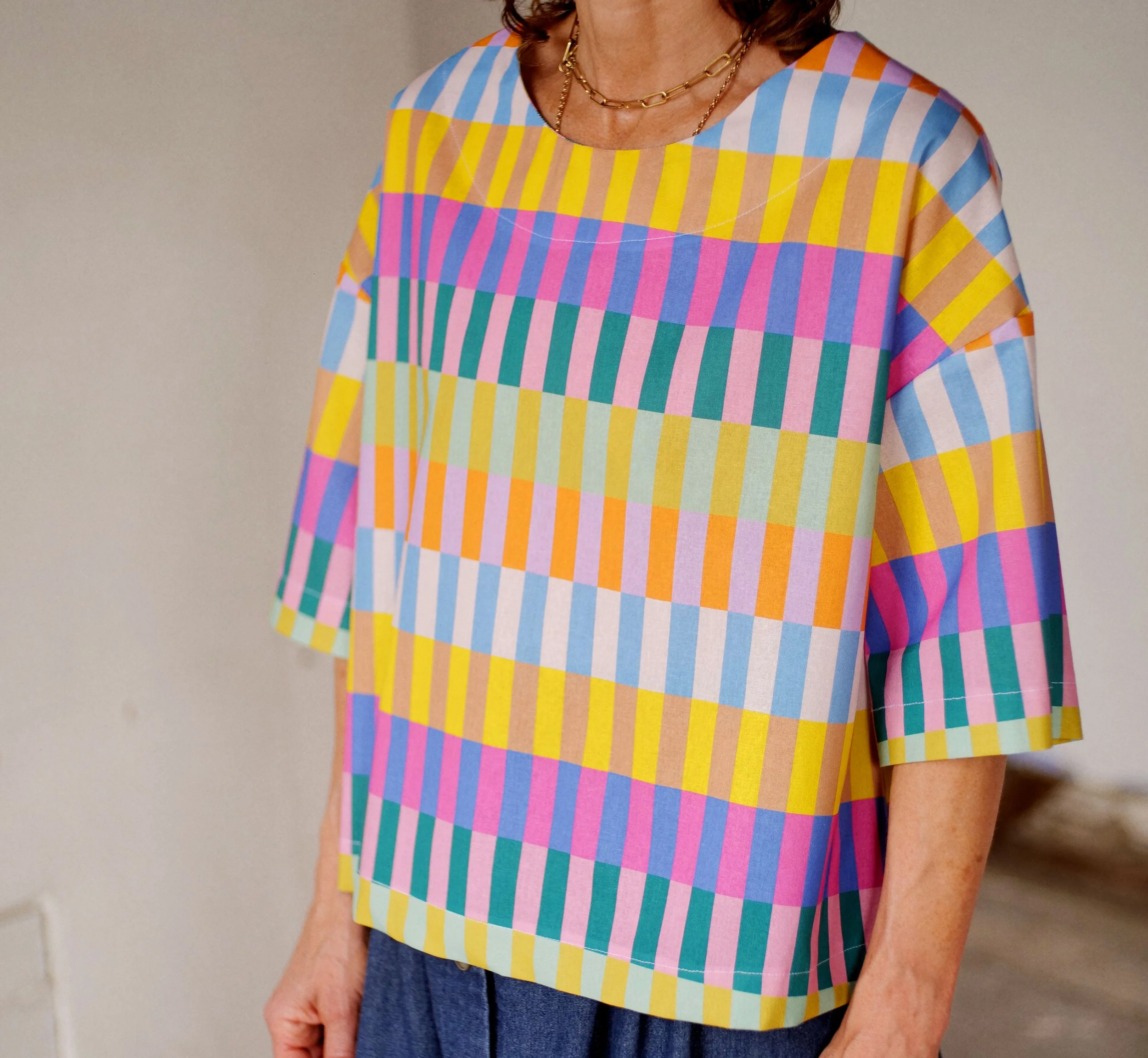 Juliette Top | Hockney Squares