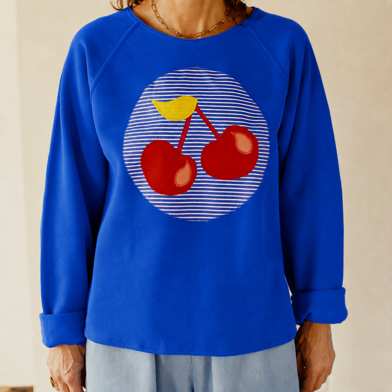 The Cobalt Motif Sweatshirt
