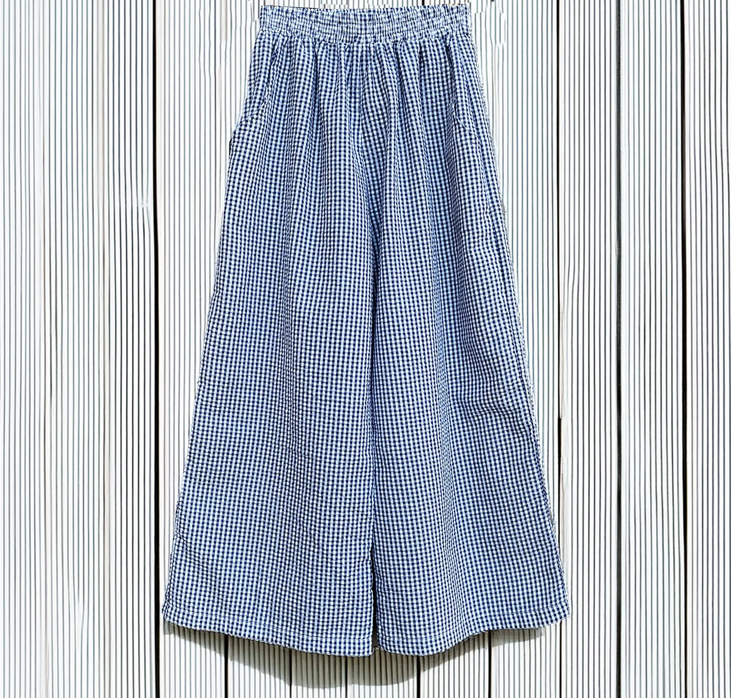 navy gingham culottes front .jpg