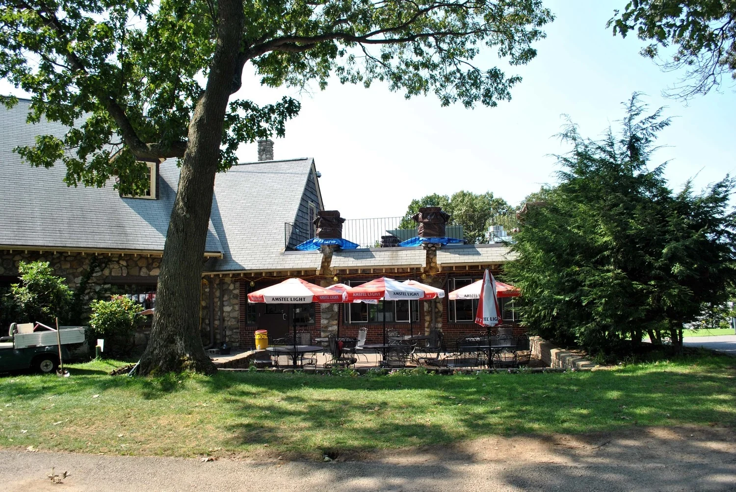 Outside Patio at the Clubhouse