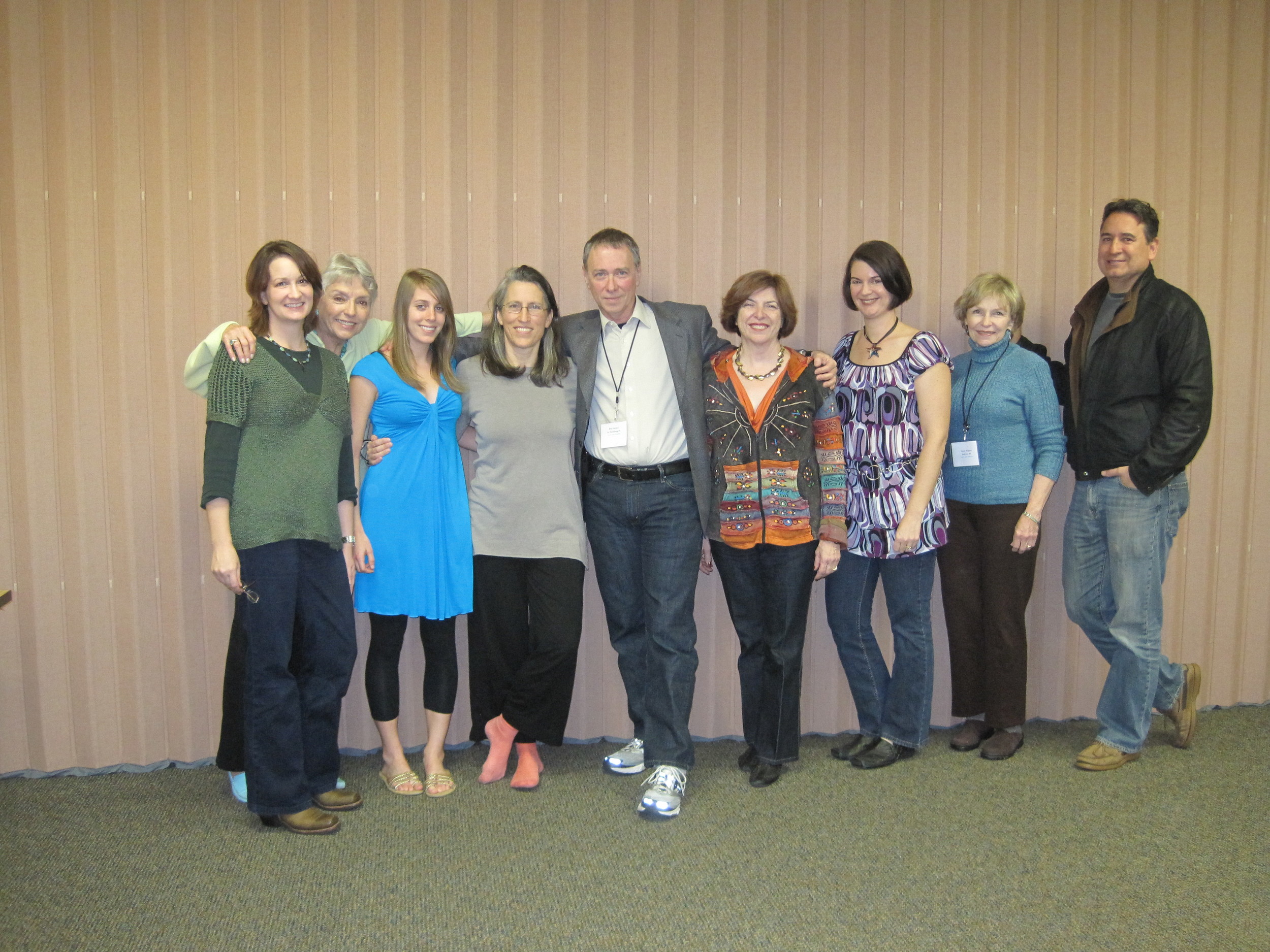 Me with my incredible classmates and the incomparable Jane Hamilton