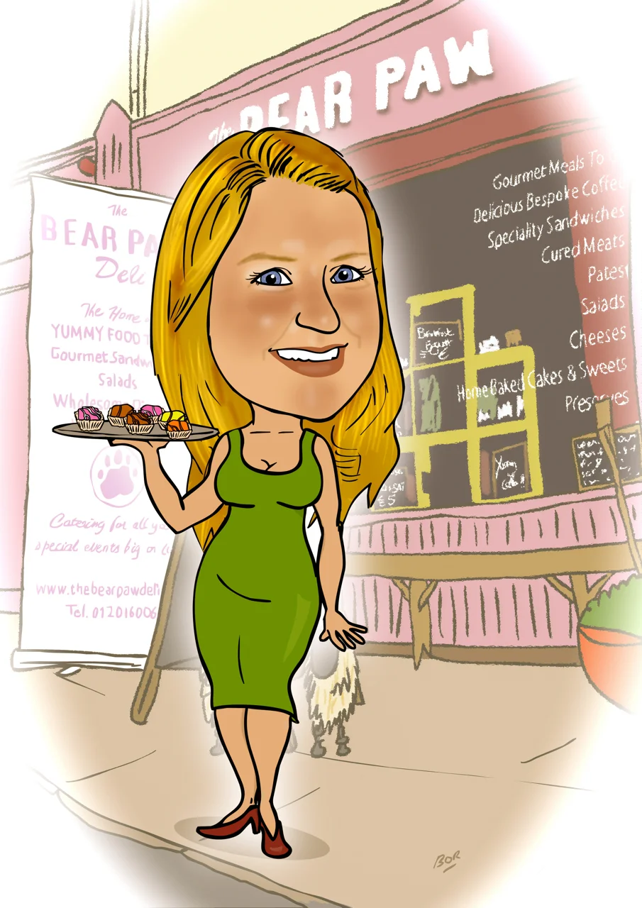 Family Cartoon Gift, Wedding Presents and Engagement Gifts (April 2015)