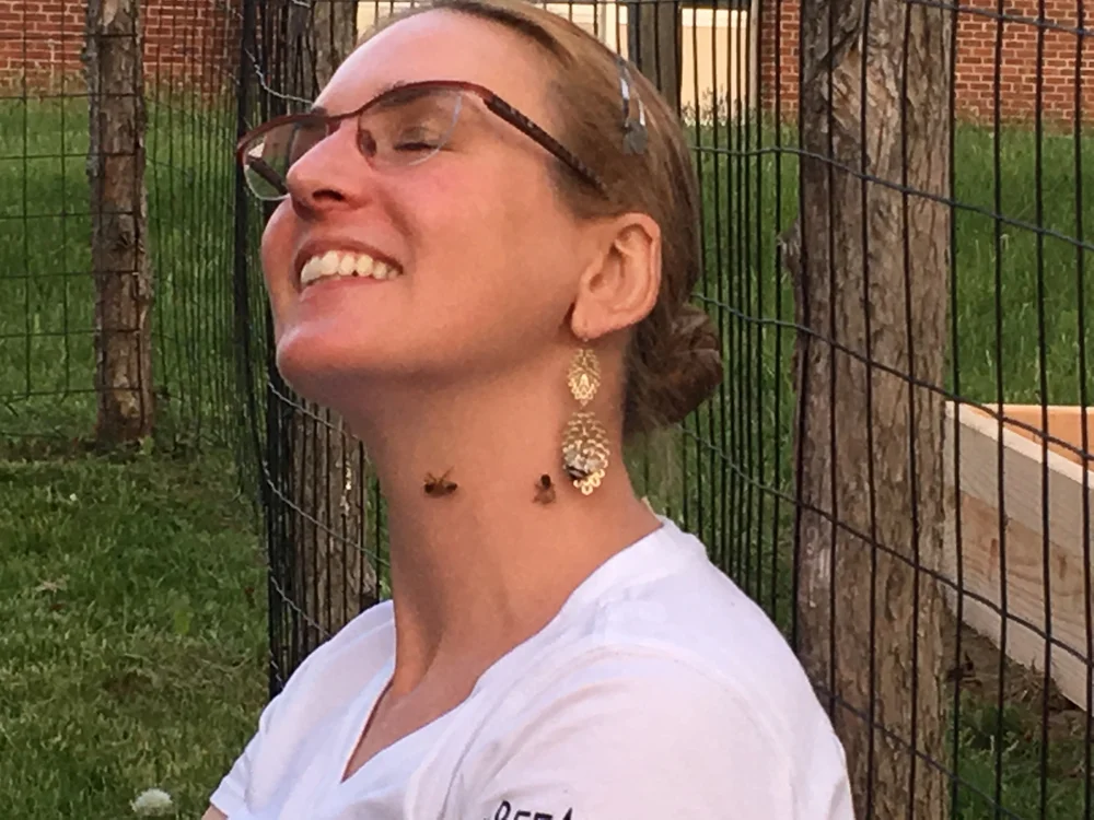 Bees On Neck.JPG