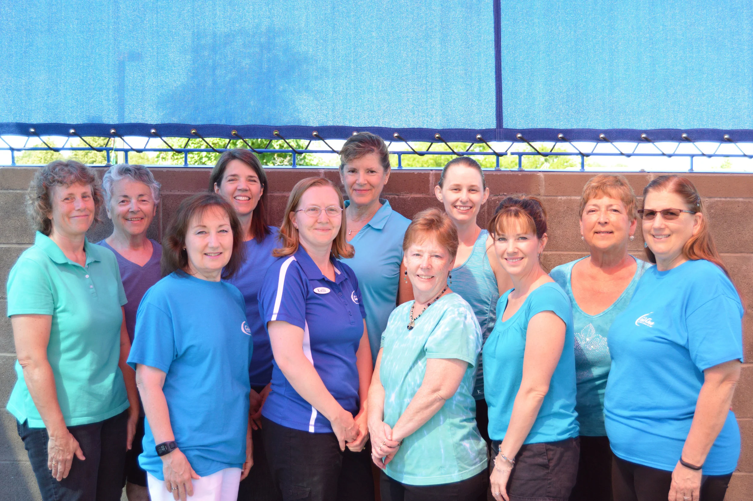 From left to right: (back row) shannon phipps, norma holliday, laura warr, martha johnson, lauren cornwell, shirley wodtli (front row) kathy perkins, kelli dunfee, lenita fryxell, jana gemmell, jone stout. not pictured: patti hale