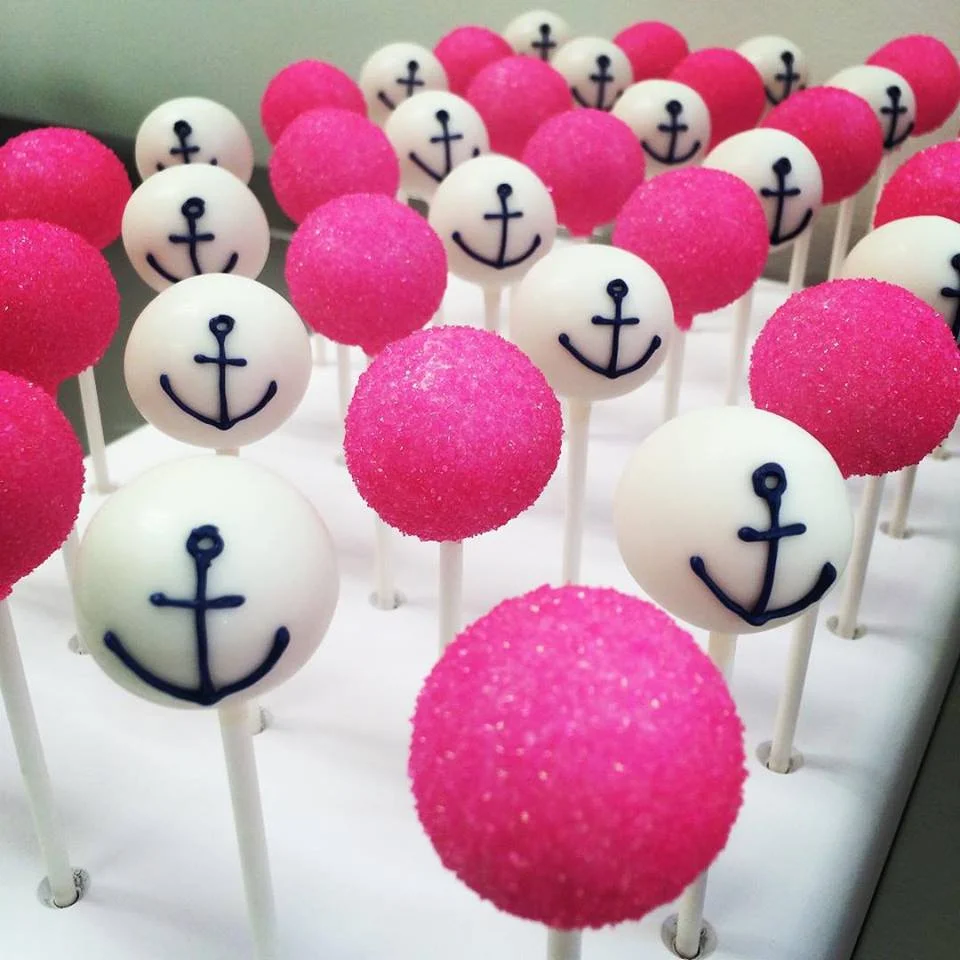 Cake pop by Theresa @sugarrush Nautical
