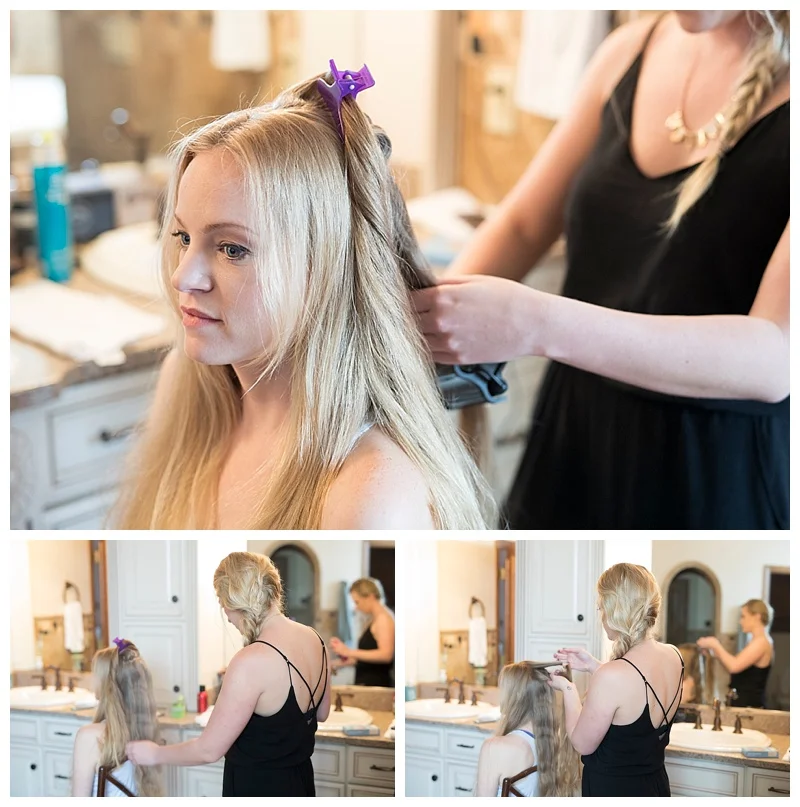 The Master suite offers the perfect spot to get ready for the big day! The entire bridal party got ready here.