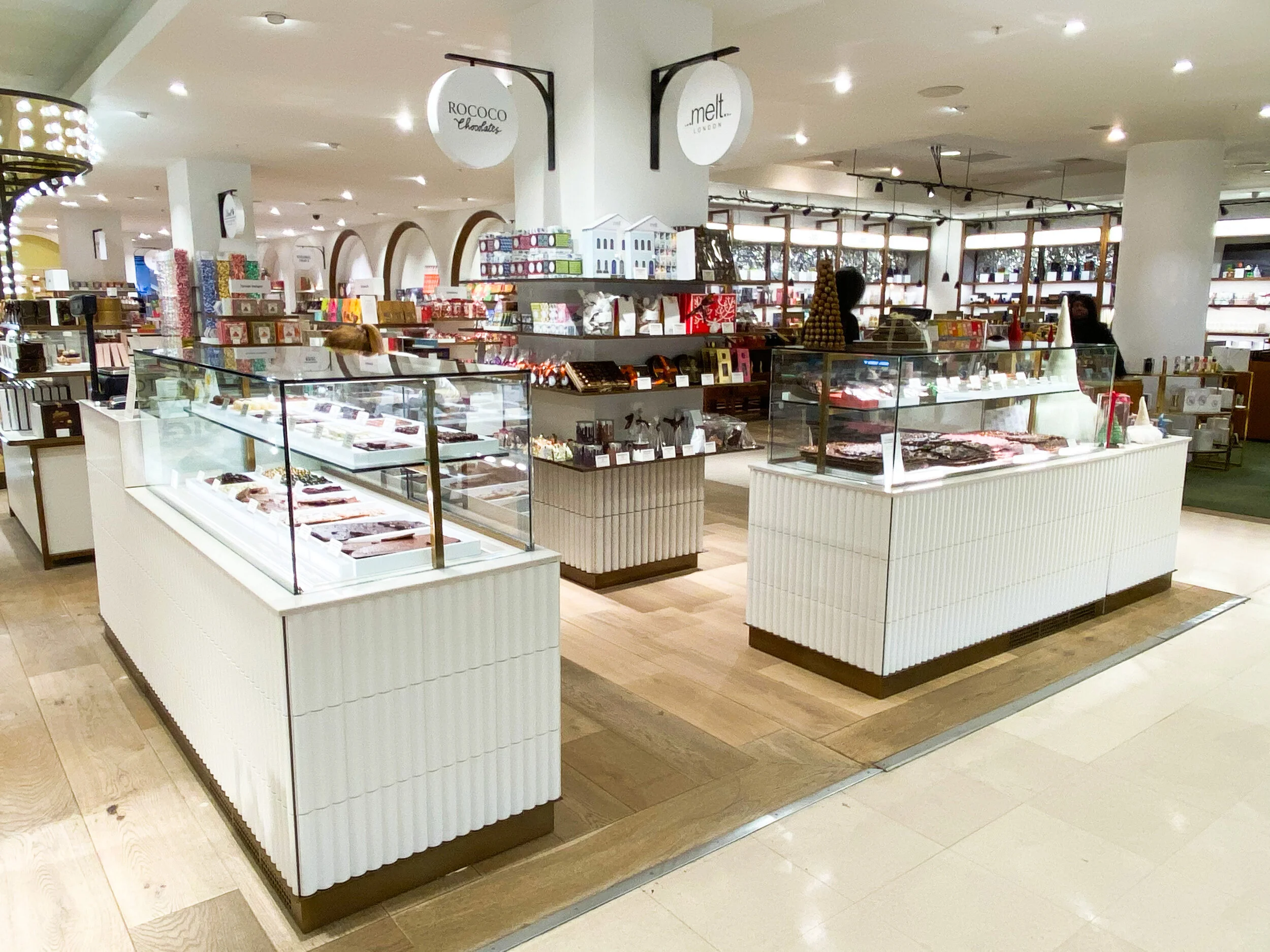 Confectionery comparment, Selfridges Oxford street