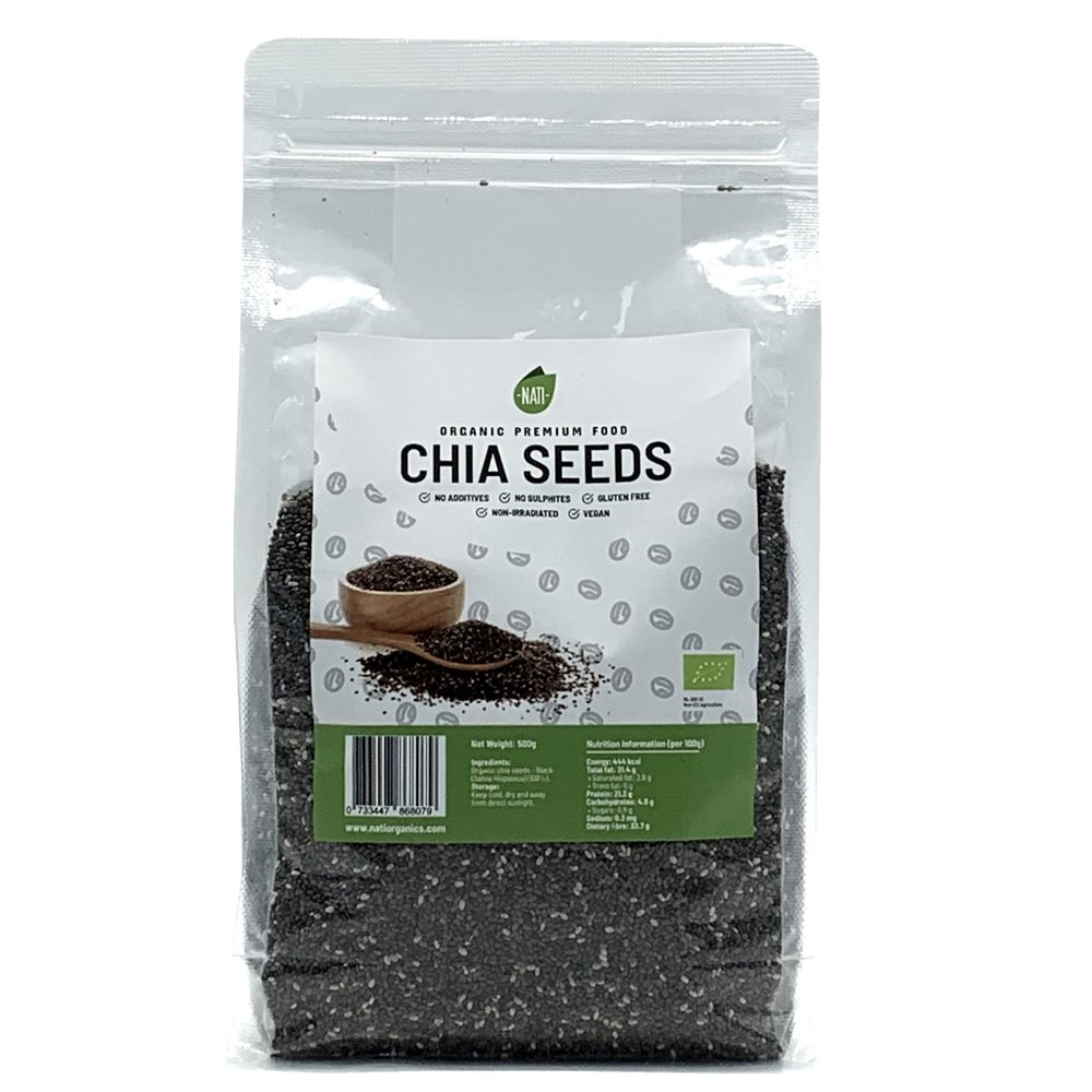 Organic Black Chia Seeds — SUPPLY Bulk Foods