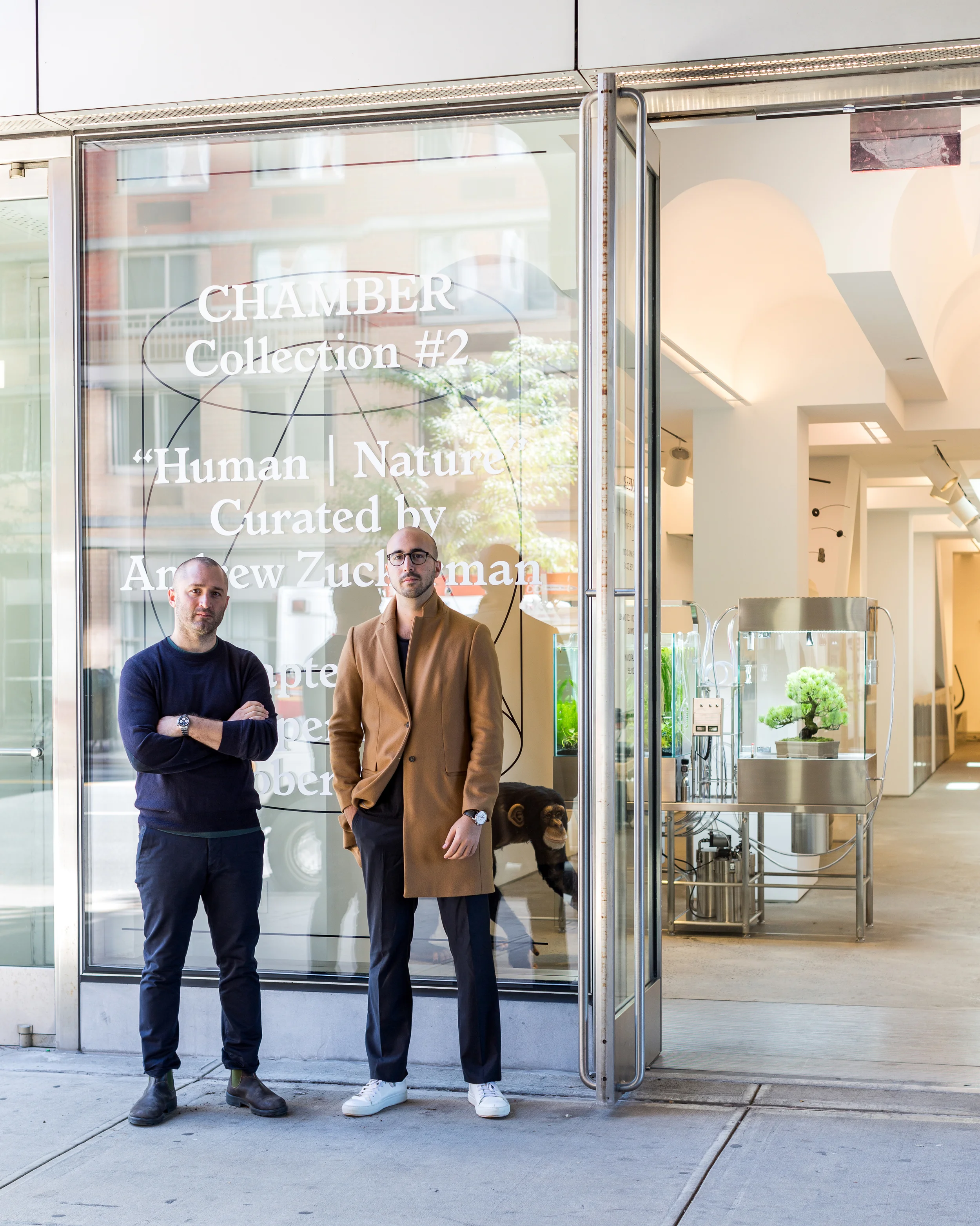 Andrew Zuckerman (left) 