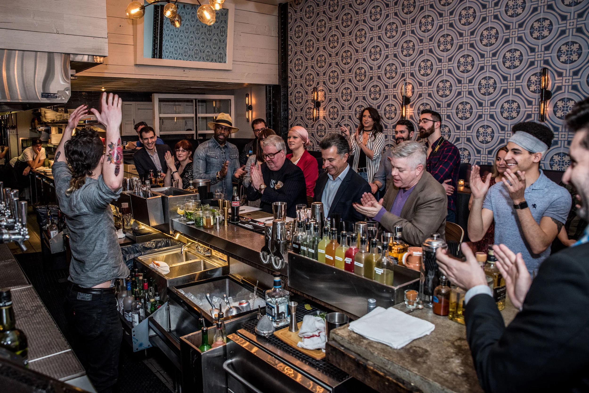 Lunazul Tequila Cocktail Competition Sons & Daughters, New York City April, 2017