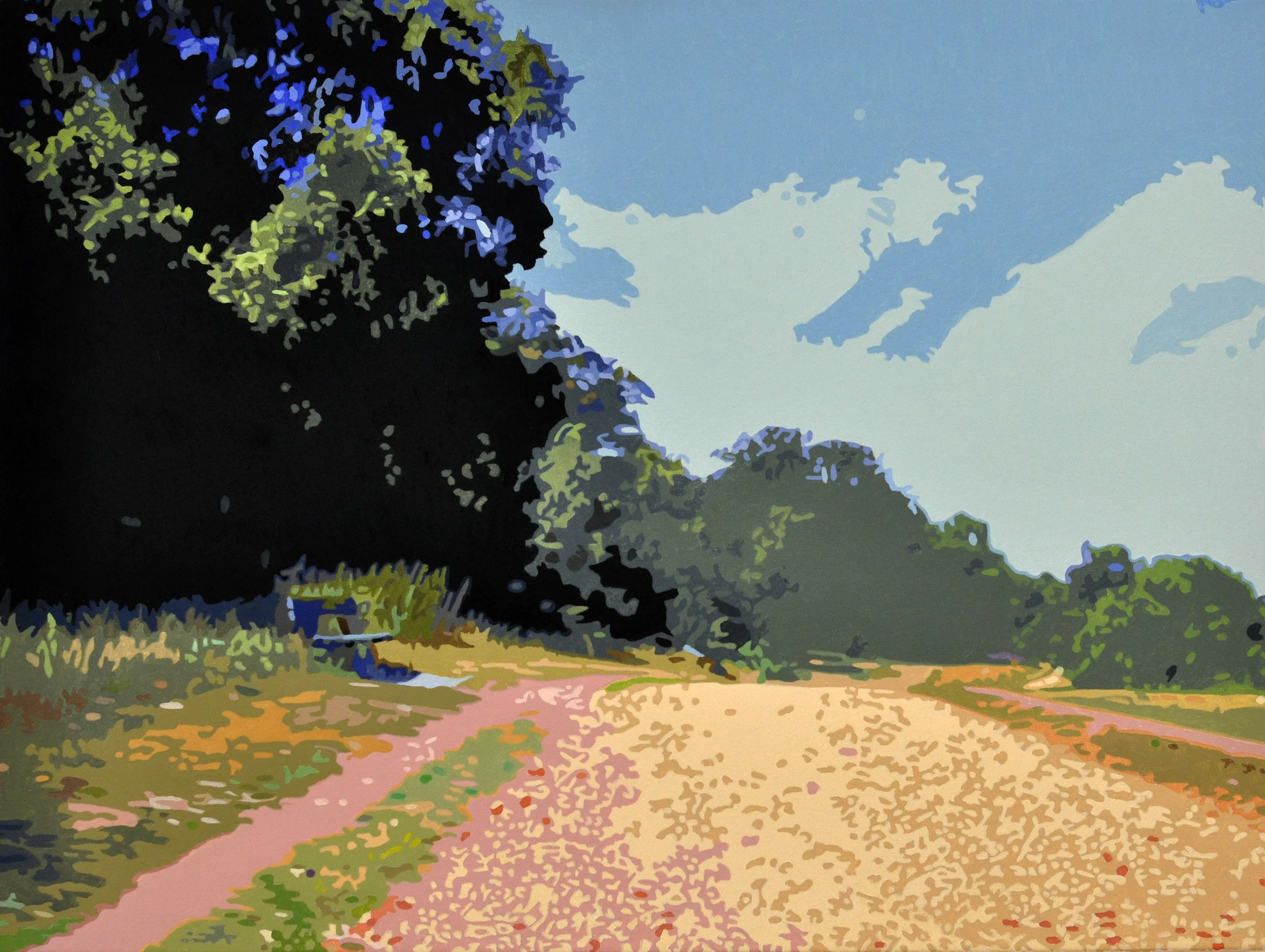 Landscape With Bench