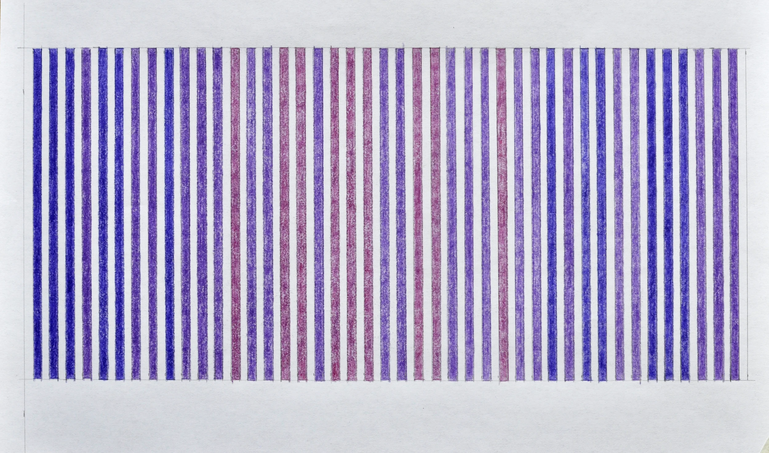 Study for 'Three Colours Violet'
