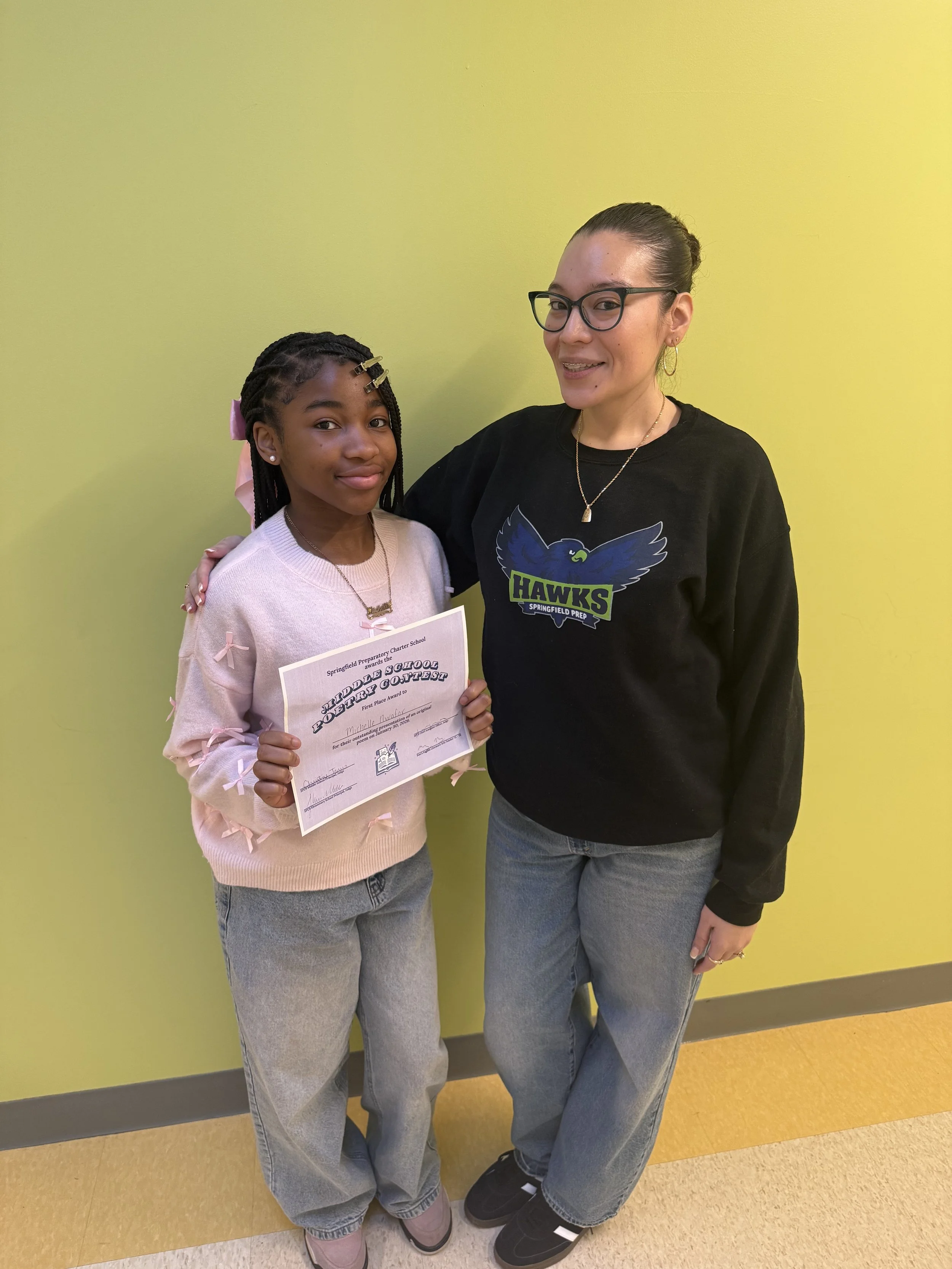 From Page to Stage: Springfield Prep’s First Annual Poetry Contest