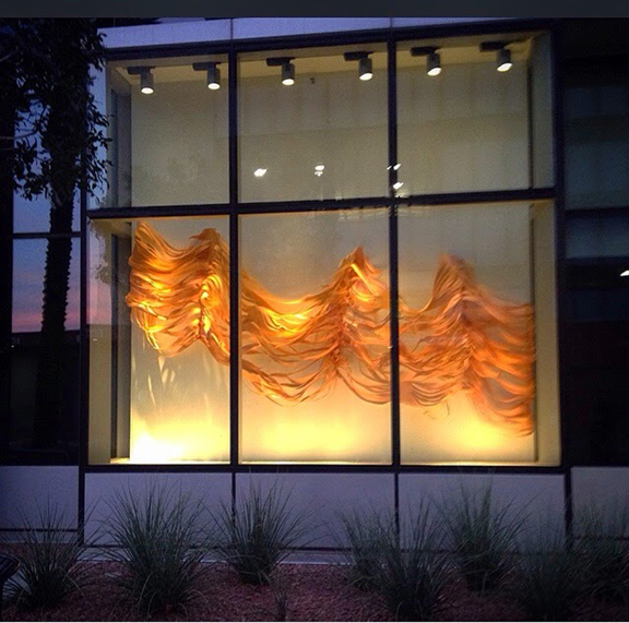   Strata.&nbsp; 2014  Collaboration with Audrey Barcio  Las Vegas City Hall  Funding provided by Las Vegas Arts Commission 