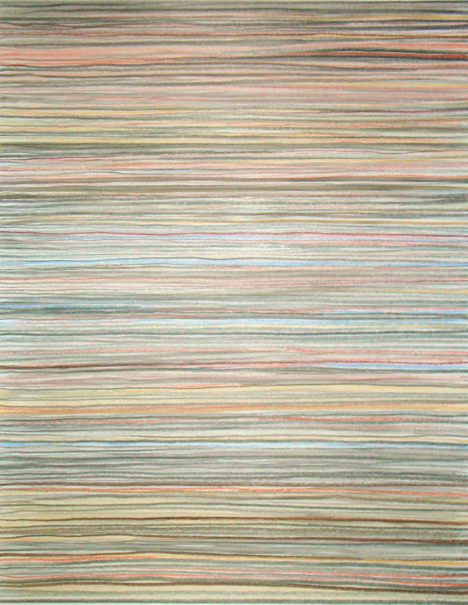   Turnpike Sunset . 2017. Poloychromos colored pencil. 