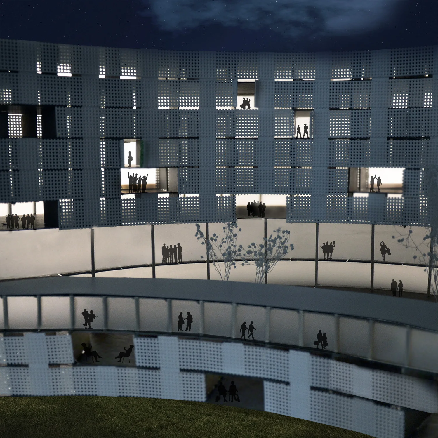 Night View Rendering