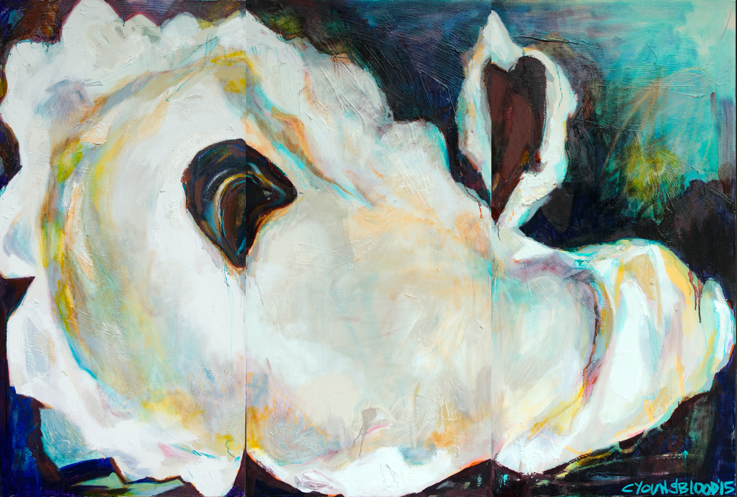 "Clay Oyster Triptych"