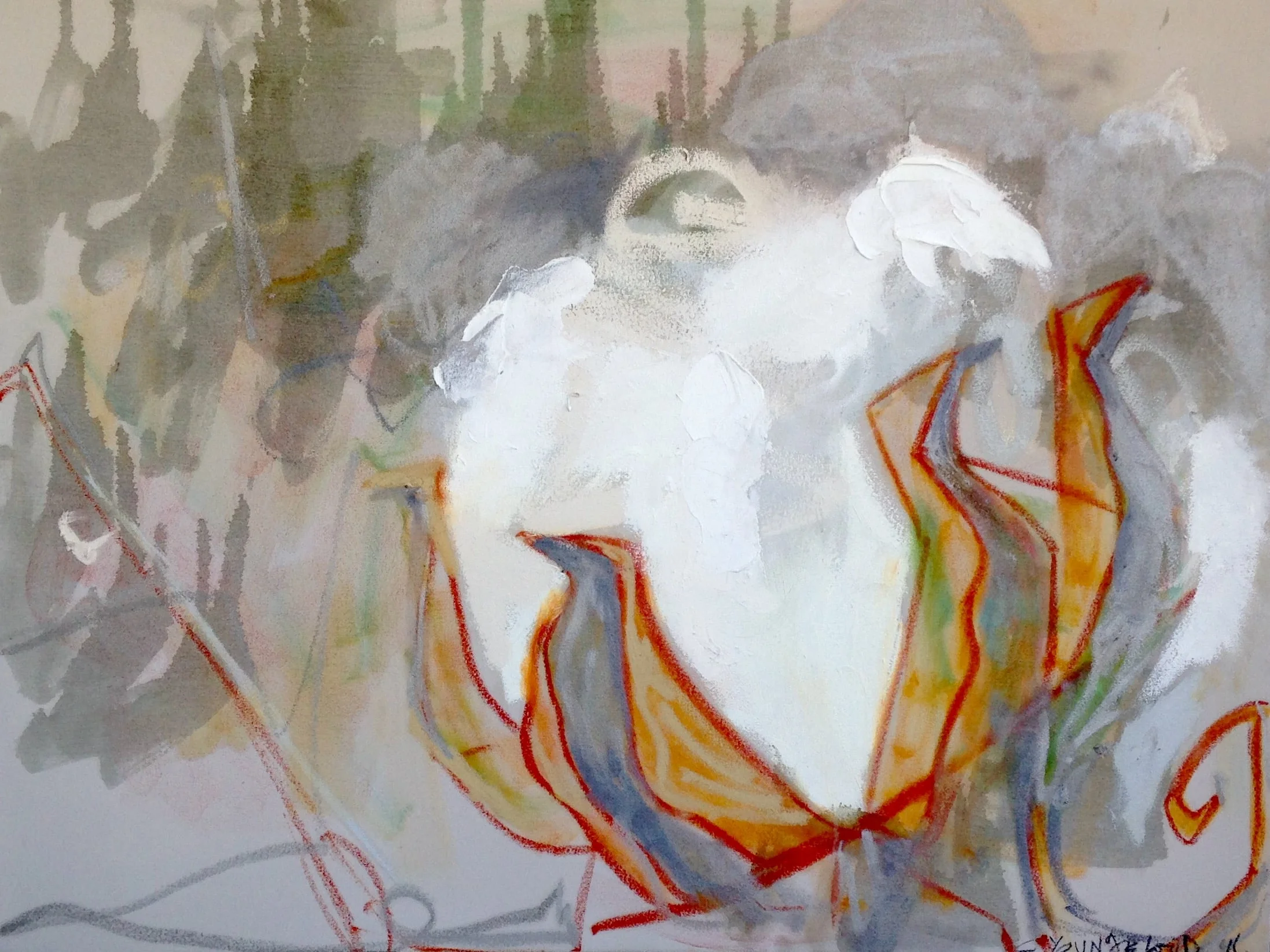"Louisiana Cotton Boll Abstraction I- January 2016"