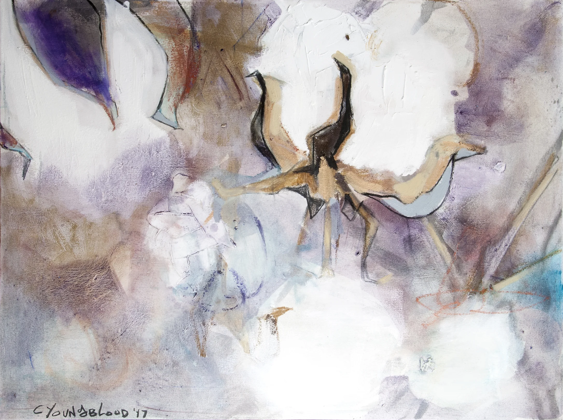 "The Power of Purple (Louisiana Cotton)"