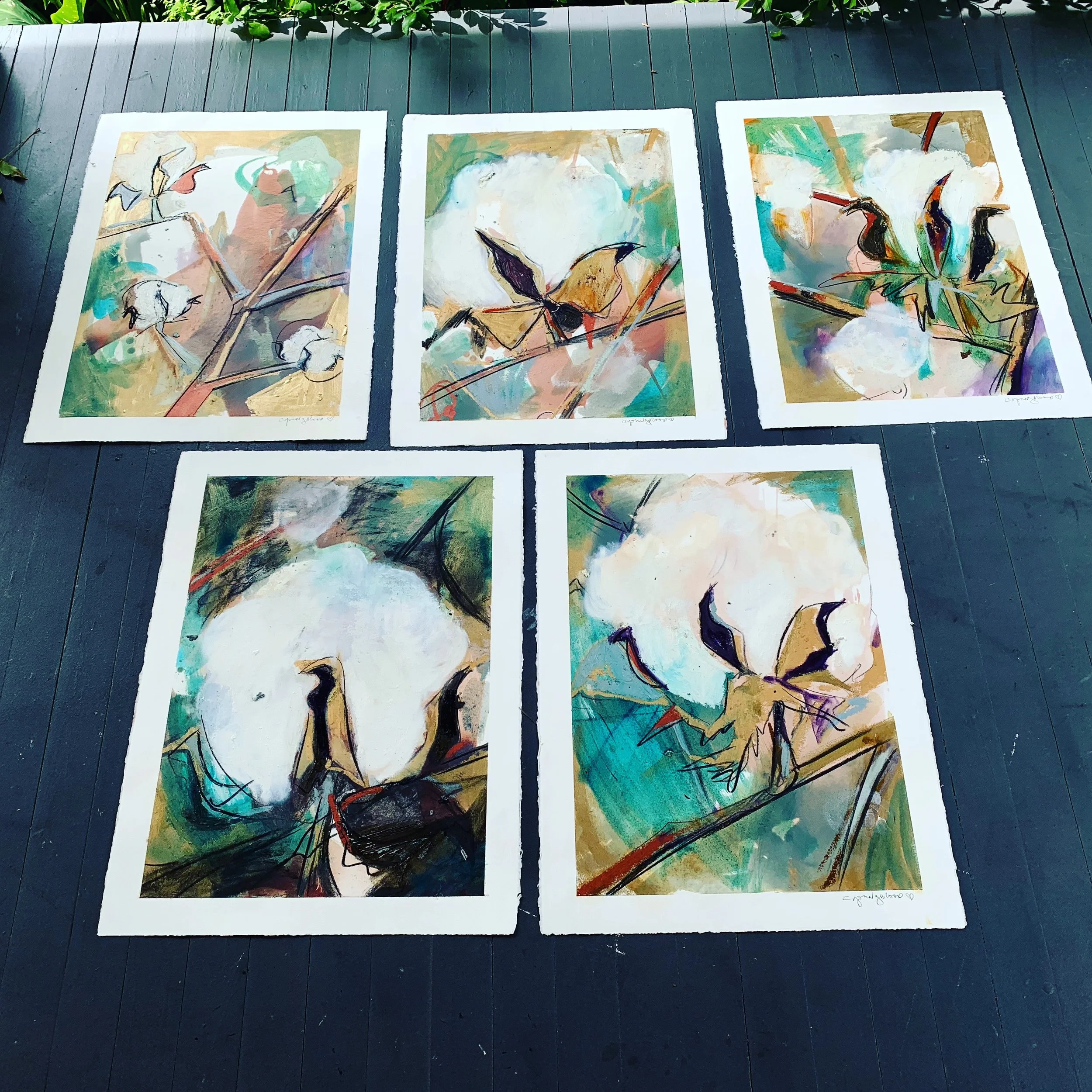 (22x30”) each . Avaialble for purchase.