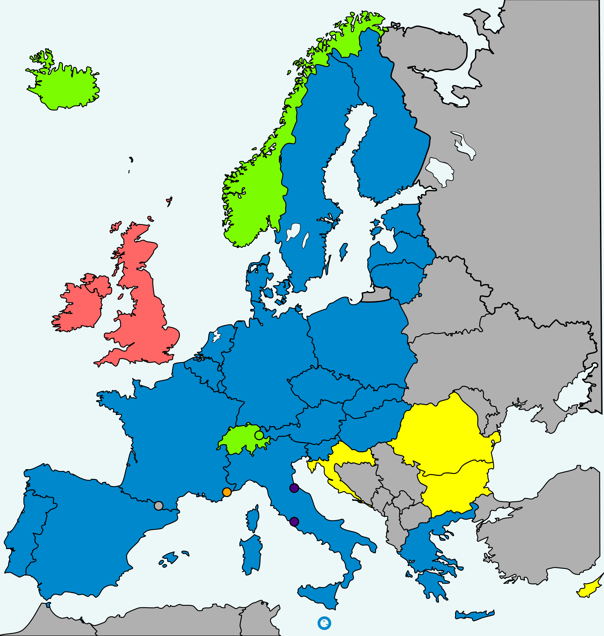 The Schengen Zone