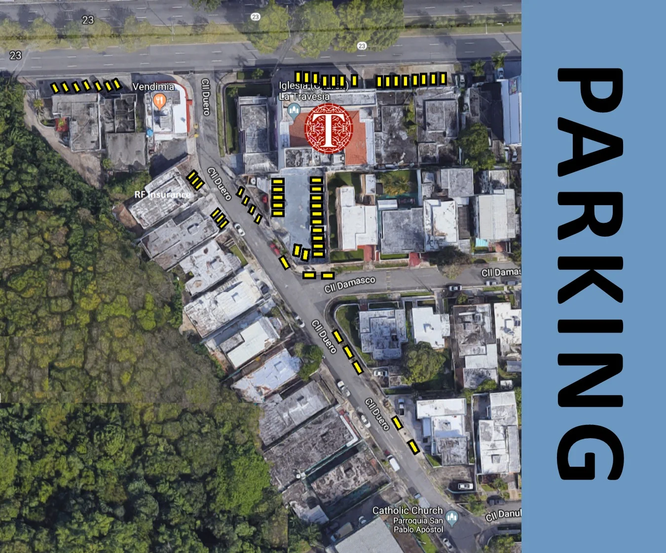 Map and Directions — Trinity Church