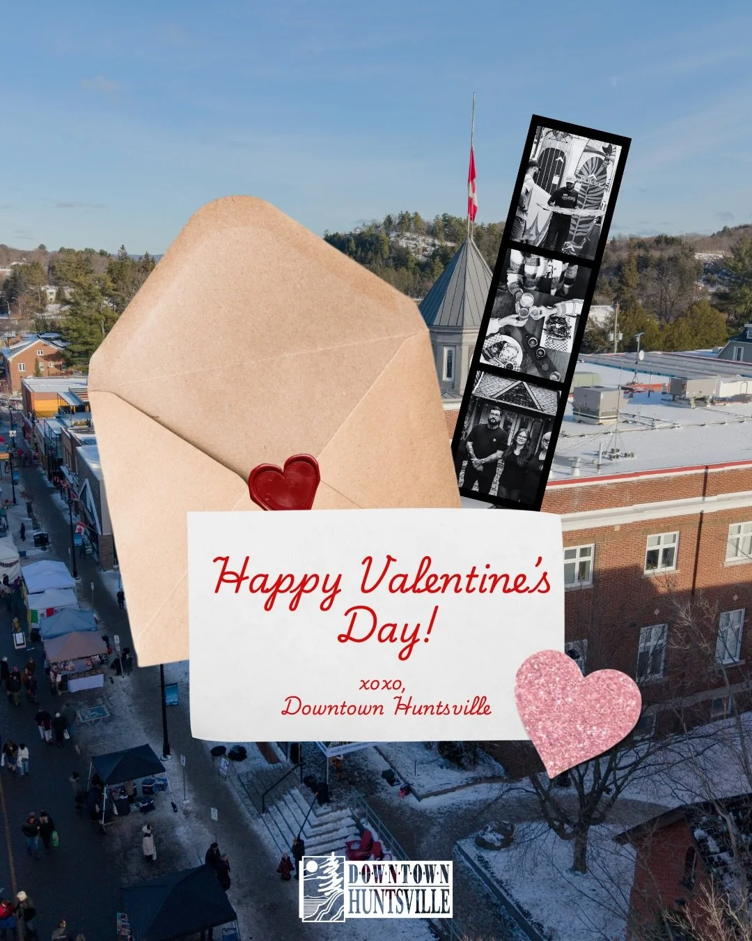 Happy Valentines Day, xoxo from Downtown Huntsville💌

Treat your person (or yourself!) to a cozy coffee date, a little shopping, a delicious dinner, and a sweet treat to finish it off. Stroll the streets, pop into your shops, and make it a date to r