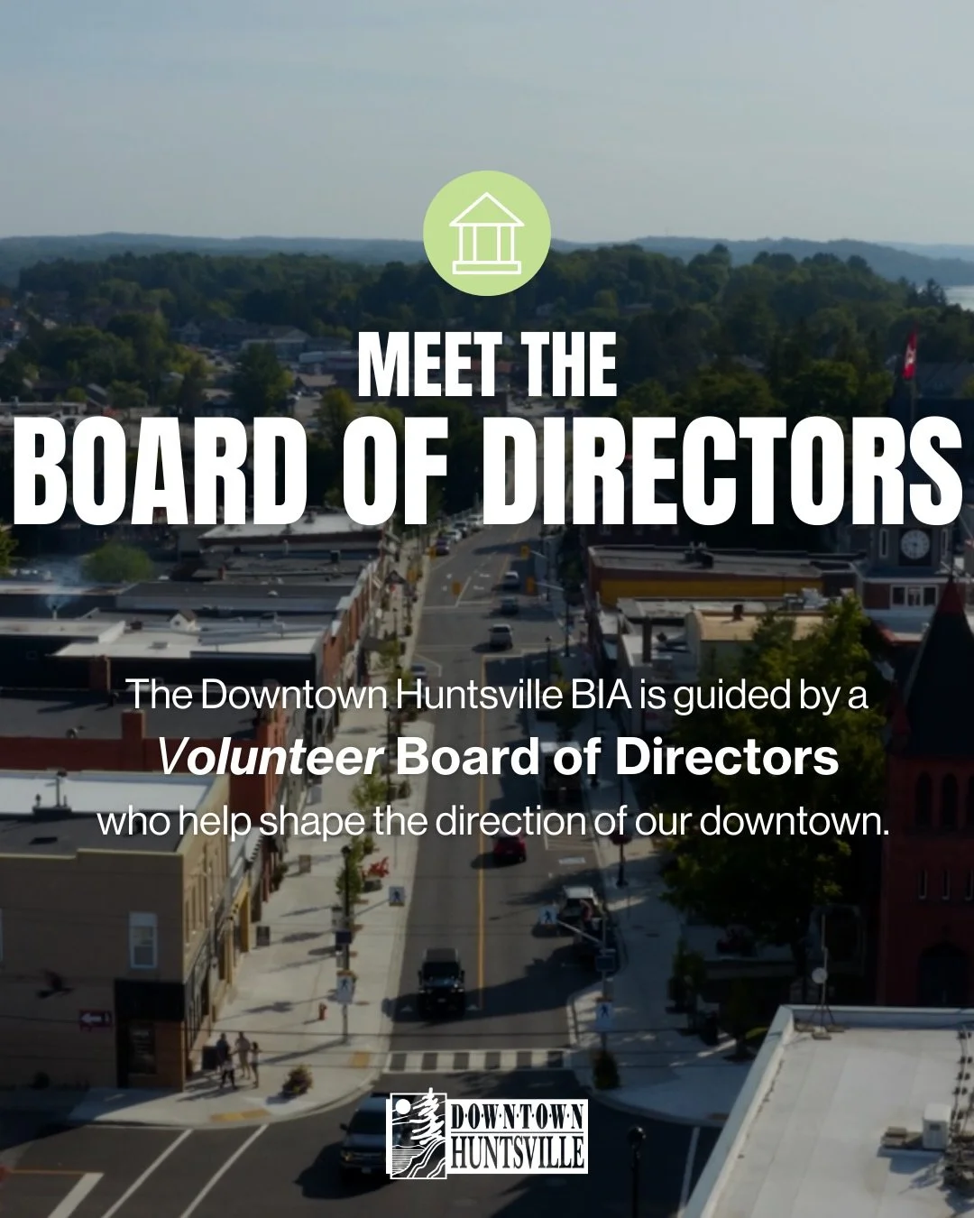 BIA 101: Governance
The Downtown Huntsville BIA is guided by a volunteer Board of Directors representing downtown businesses and property owners, alongside key community partners. 

Our board includes business and property owners representatives, a T