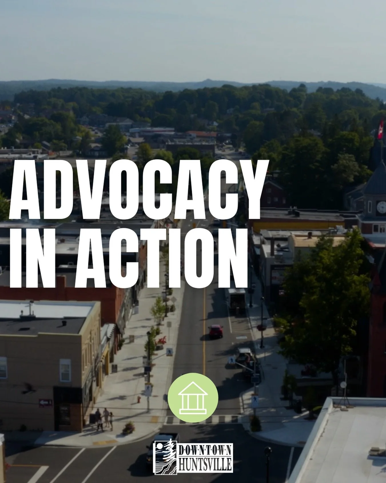 Governance isn&rsquo;t just meetings. The Downtown Huntsville BIA works closely with the Town to share feedback on issues impacting downtown businesses. From streetscape improvements to economic vitality. 
Advocating for a strong downtown economy is 