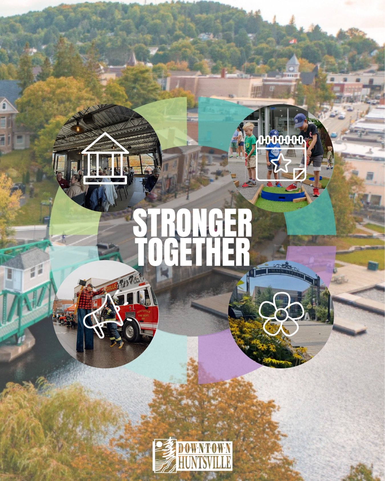 The Full Circle📌
Governance guides us.
Events energize us.
Marketing amplifies us.
Beautification shapes the experience.
Together, the pillars support a vibrant downtown Huntsville, at the Waters Edge. 🌊
But it&rsquo;s doesn&rsquo;t happen alone. W