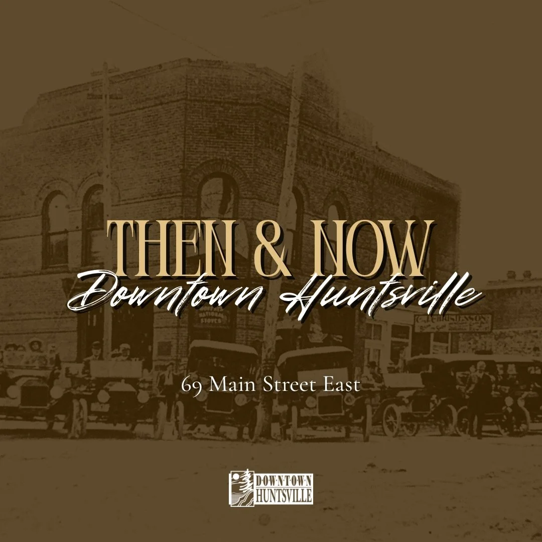 Beavertails🍫
(69 Main Street East)

In 1914, Main Street- part of Muskoka Road, doubled as a showroom for J.T. Mosley&rsquo;s Model T Fords, transported to town by train. Mosley also sold gas, carefully poured through a funnel and filter right on t