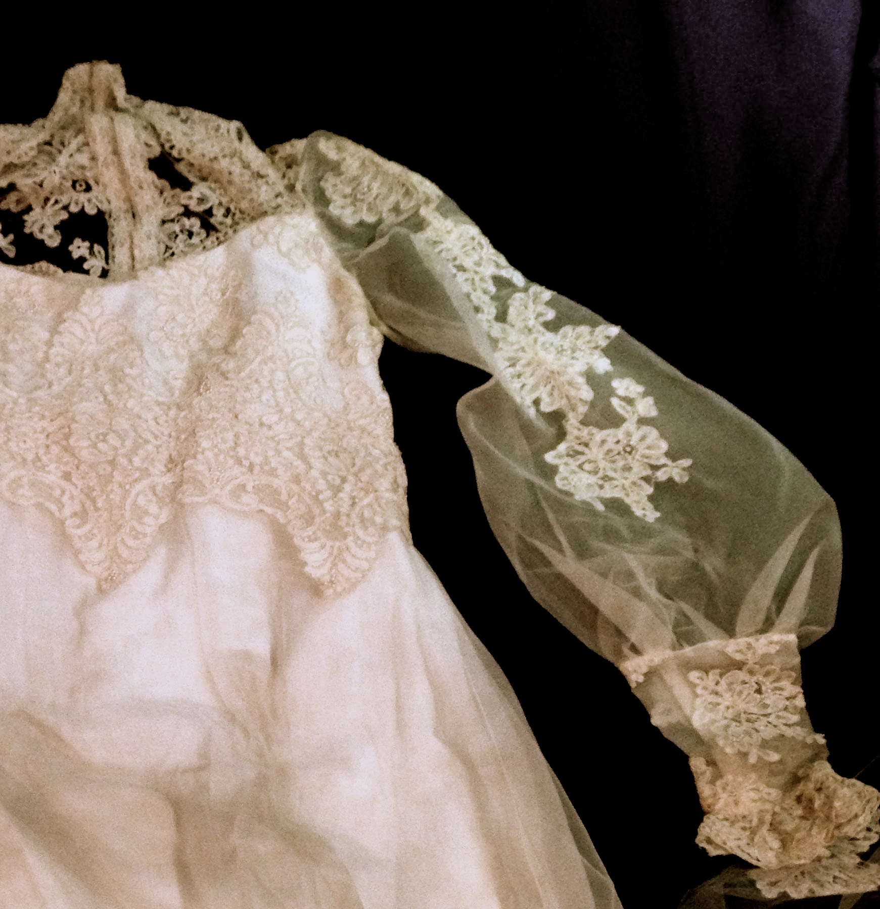 Mother of the Bride's original wedding gown