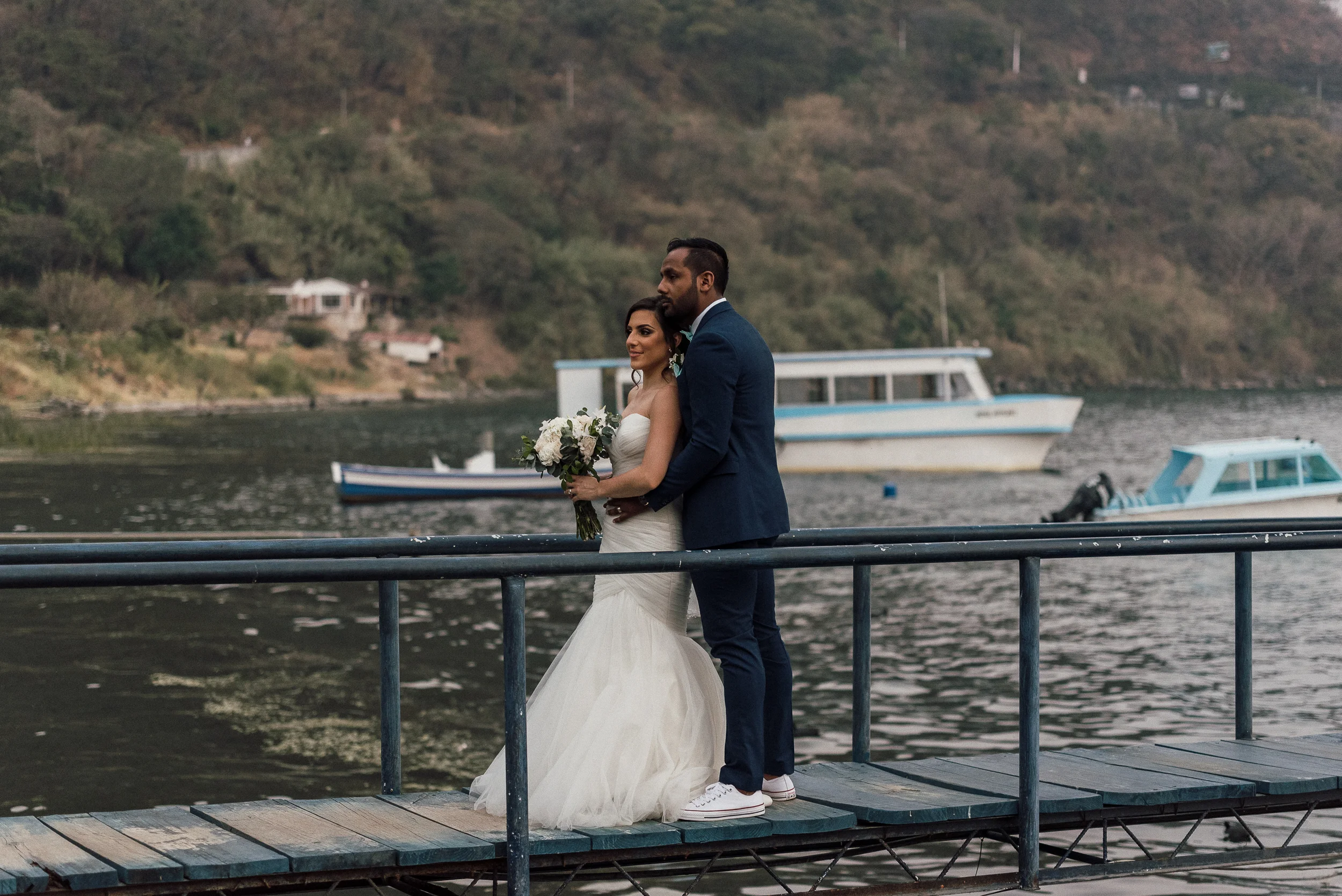 Wedding at Lake Atitlan's shore