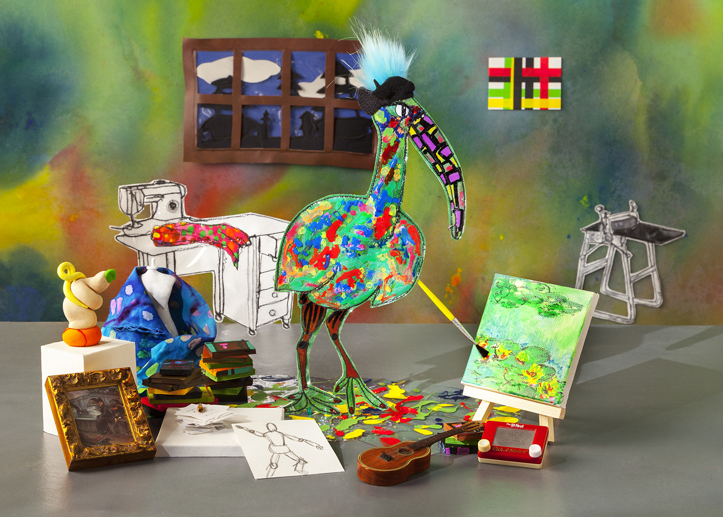 A little teaser- another page! Iggy Ibis is Artistically Inspired in Indonesia