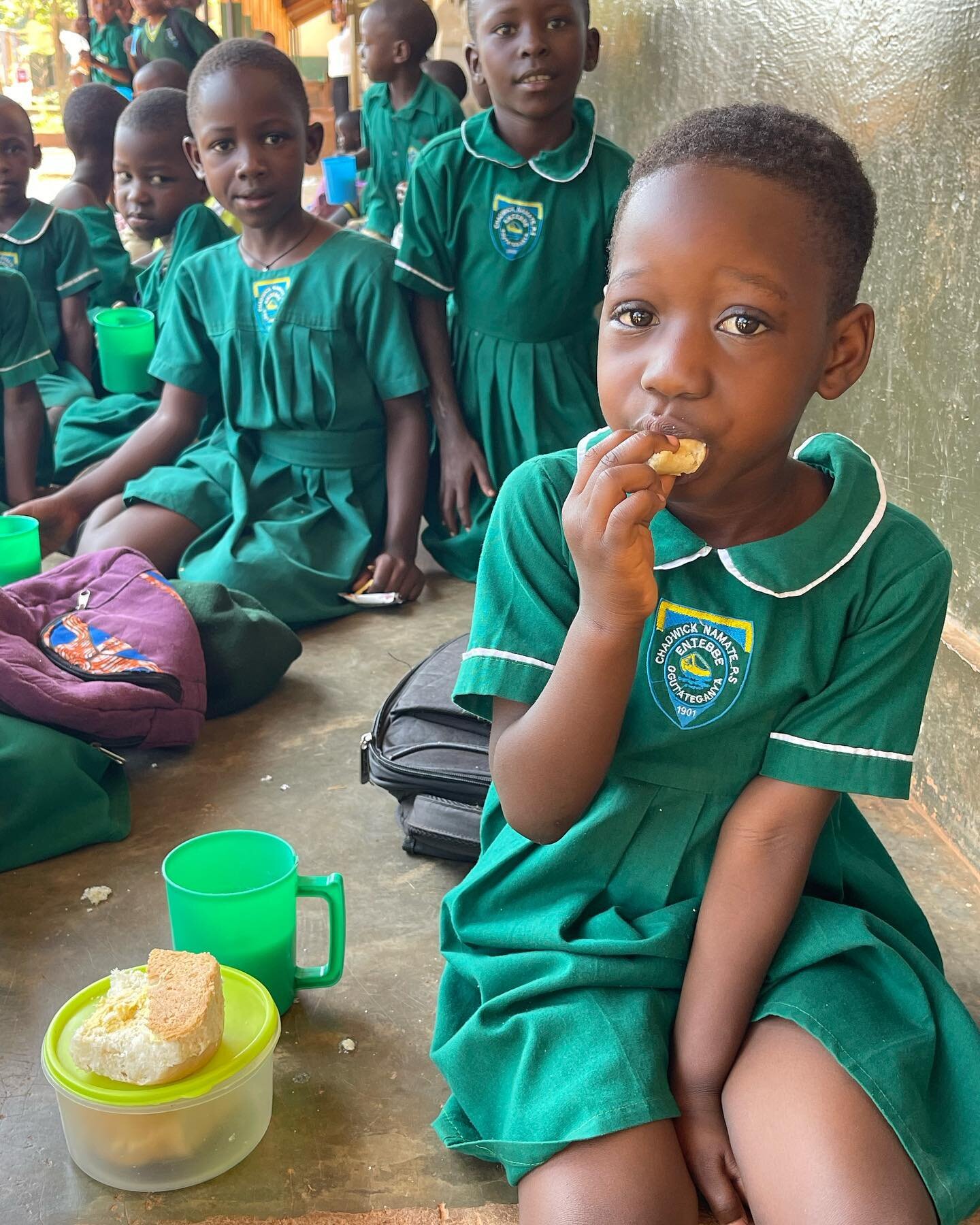 It is Monday and the rain has finally stopped here in Kampala.

It&rsquo;s break time and children enjoy their porridge prepared by the school. Some kids bring bread or chapatis from home. Sometimes then can also buy it from the school kiosk. 

Have 