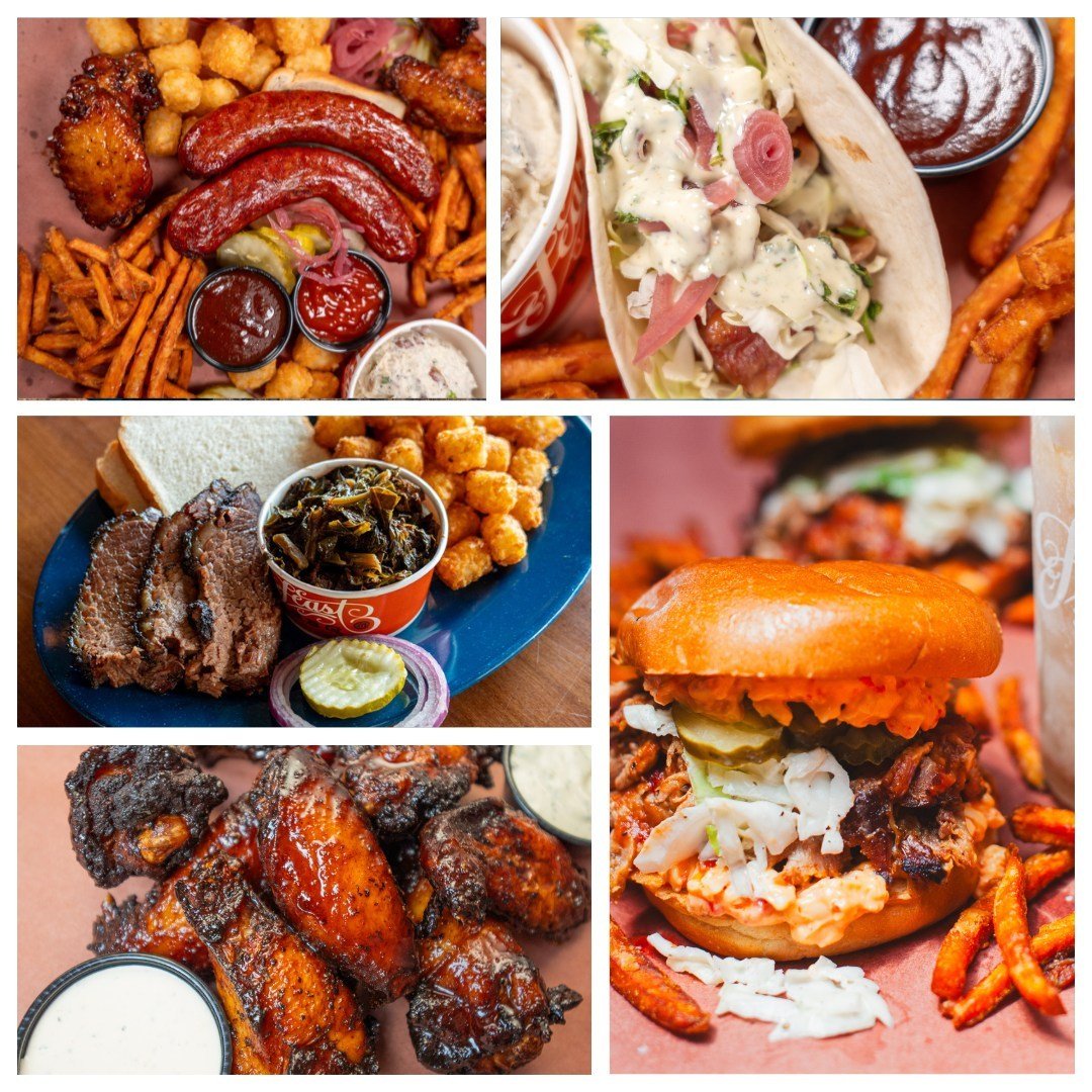 Gather 'round the pit for #NationalBBQDay! 🍖🍗🔥

Join us for some smoky, saucy, and sizzlin' goodness on a plate or bun for this delicious holiday at Feast BBQ.
